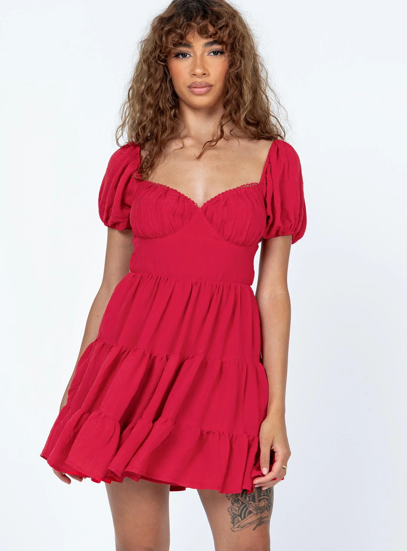 Danny Mini Dress Red