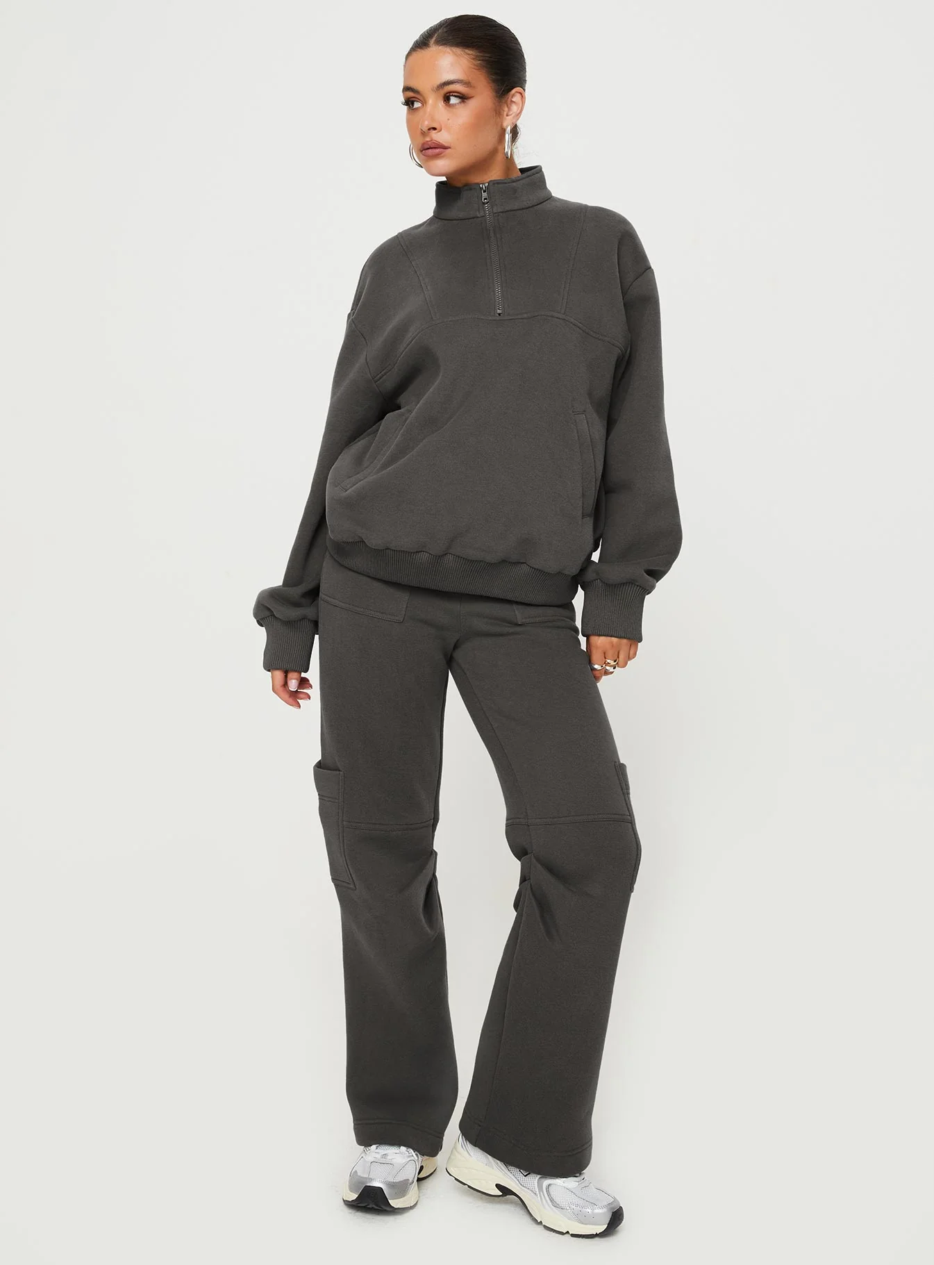 Derek Track Pants Grey