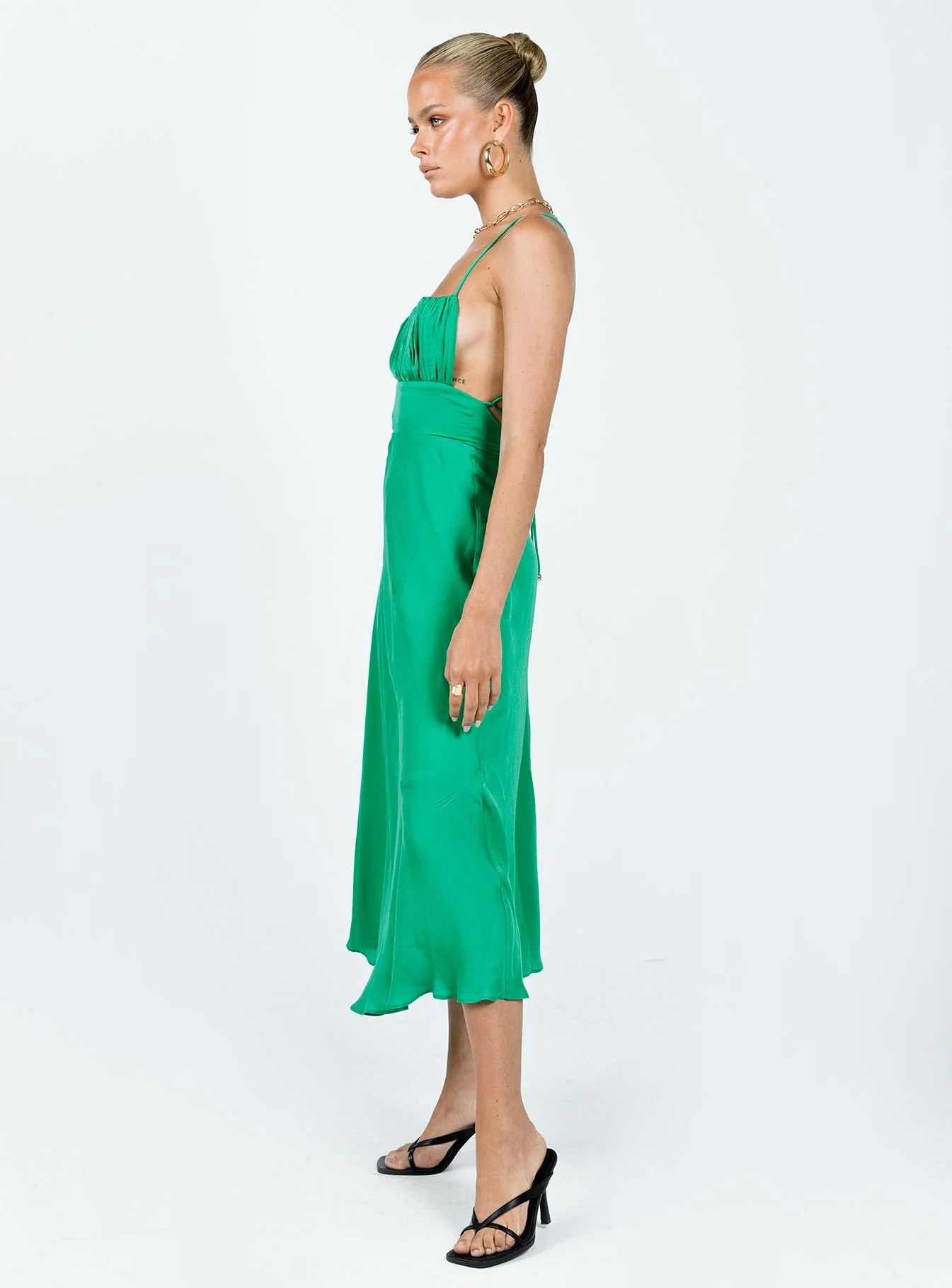 Veno Midi Dress Green