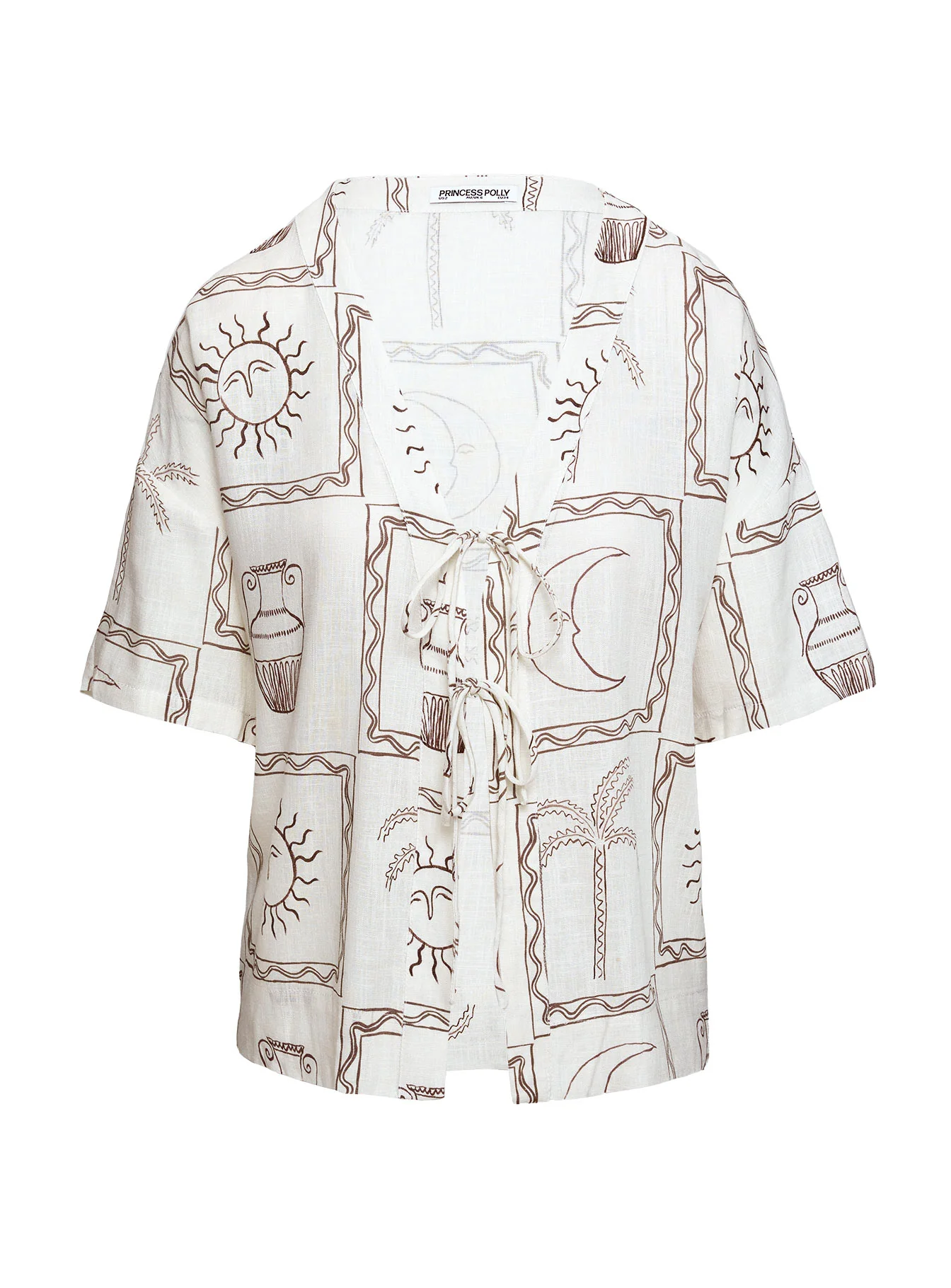 Sun Dream Shirt Cream / Multi