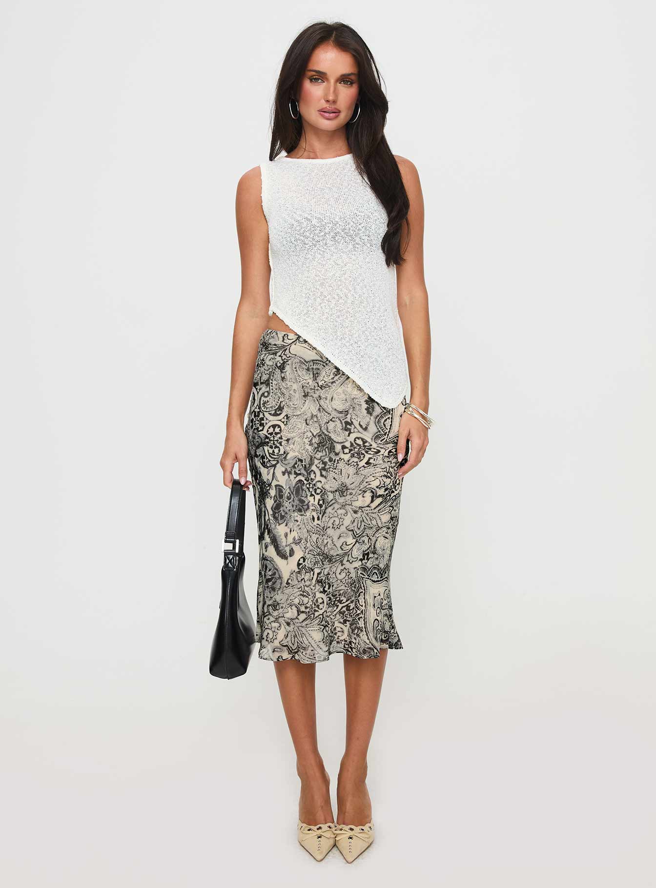 Andromeda Knit Top Ivory