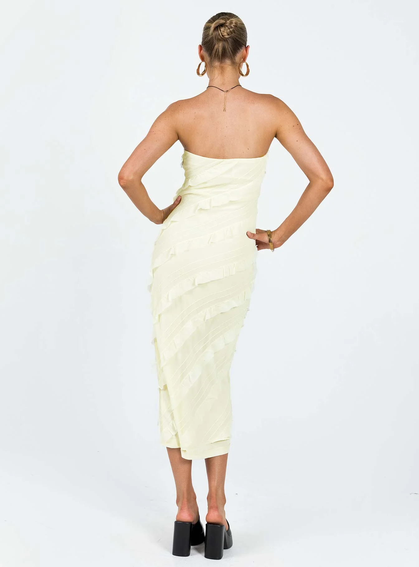 Baylie Maxi Dress Yellow