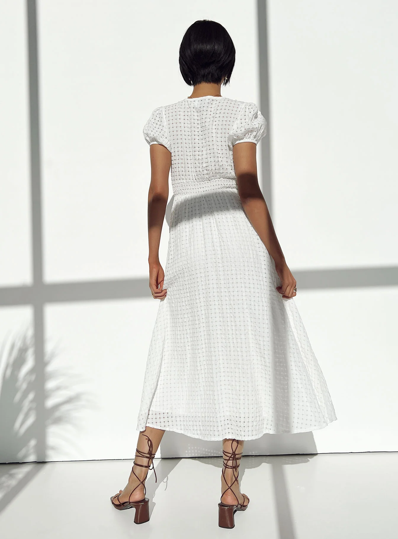 Attal Midi Dress White