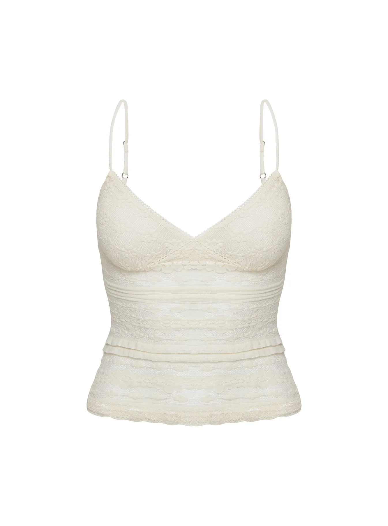 Orabela Lace Top Cream