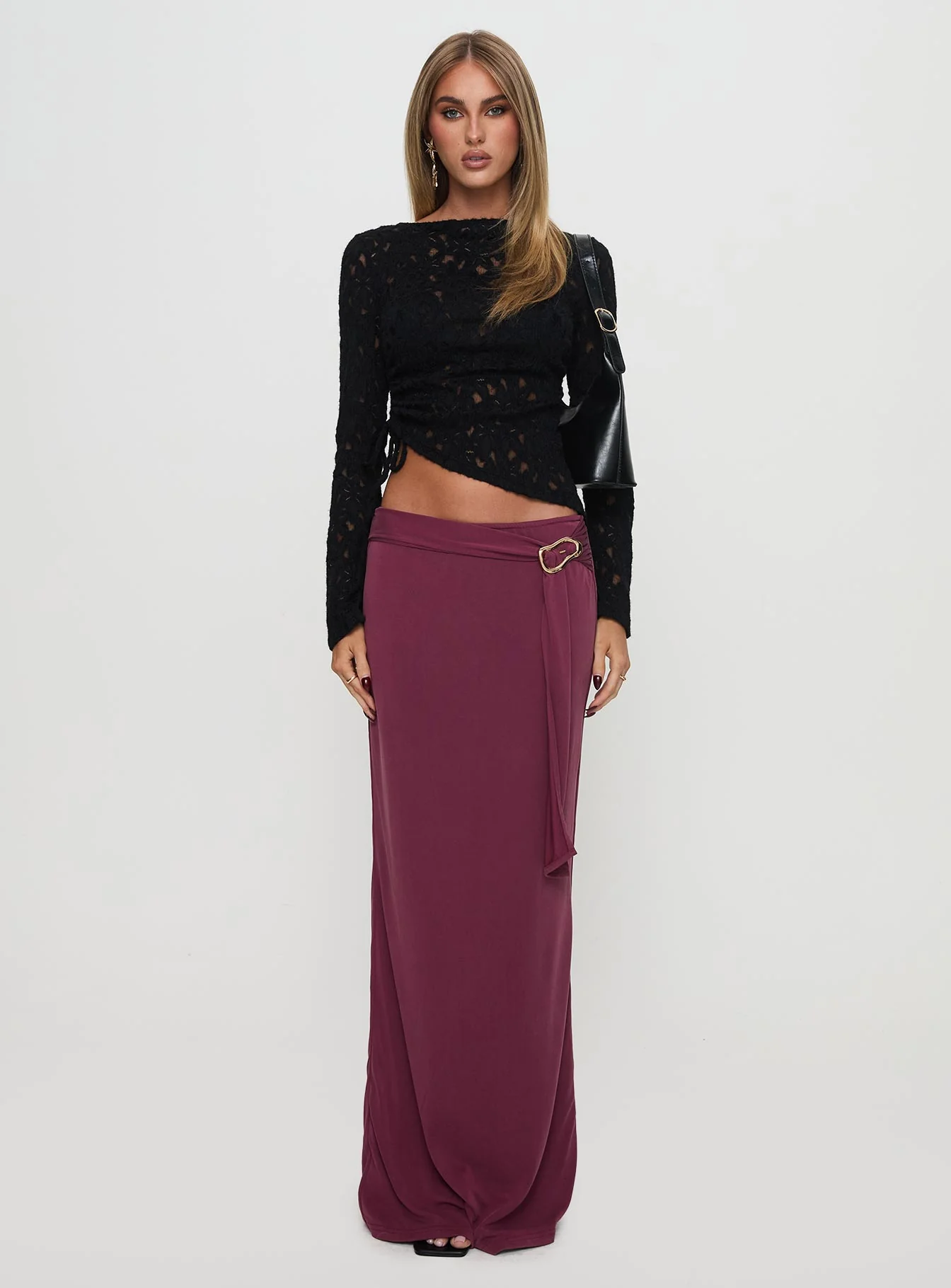 Sensua Long Sleeve Top Black