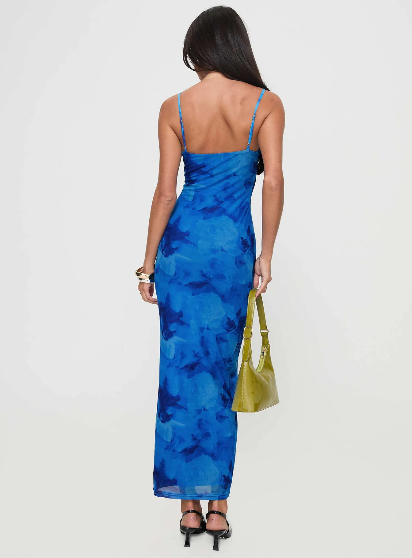 Hathaway Maxi Dress Blue Floral