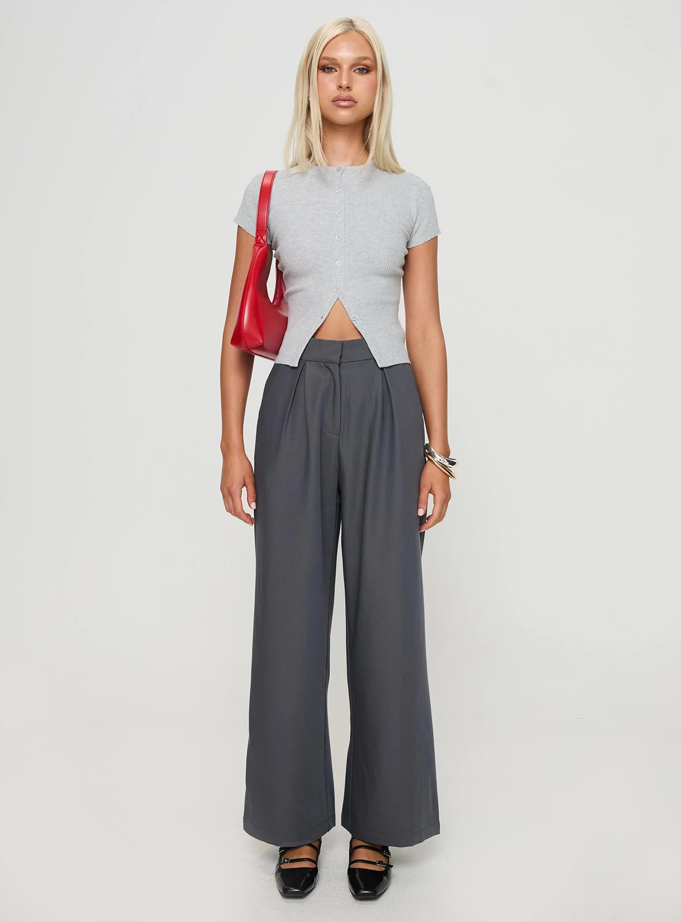 Relaxed Pants Charcoal