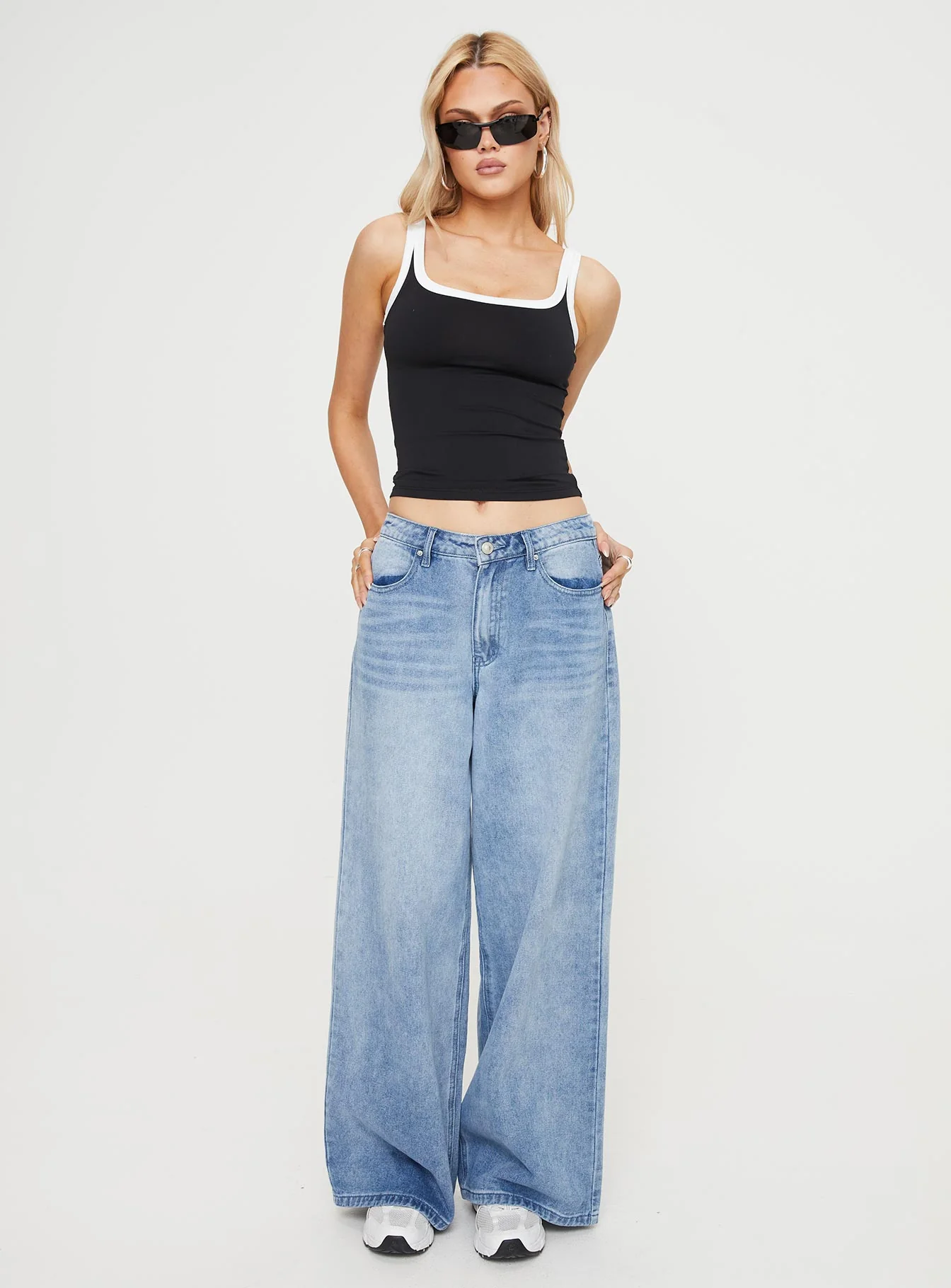 Caputo Contrast Tank Black