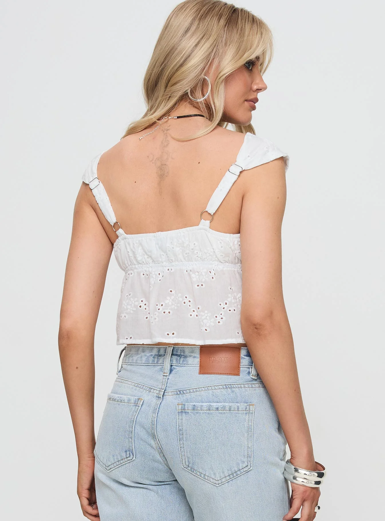 Annita Top White