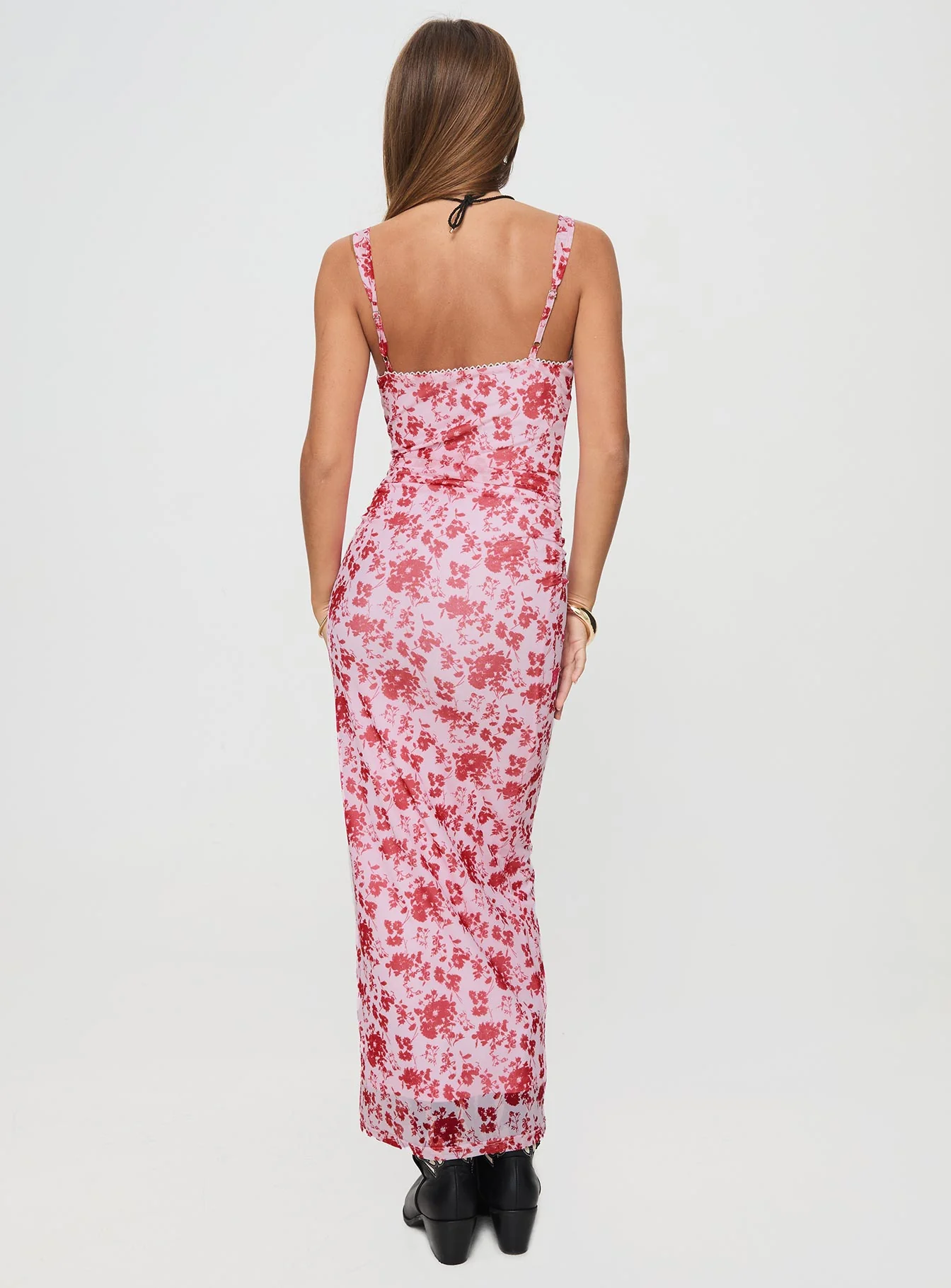 Cotter Maxi Dress Pink / Floral