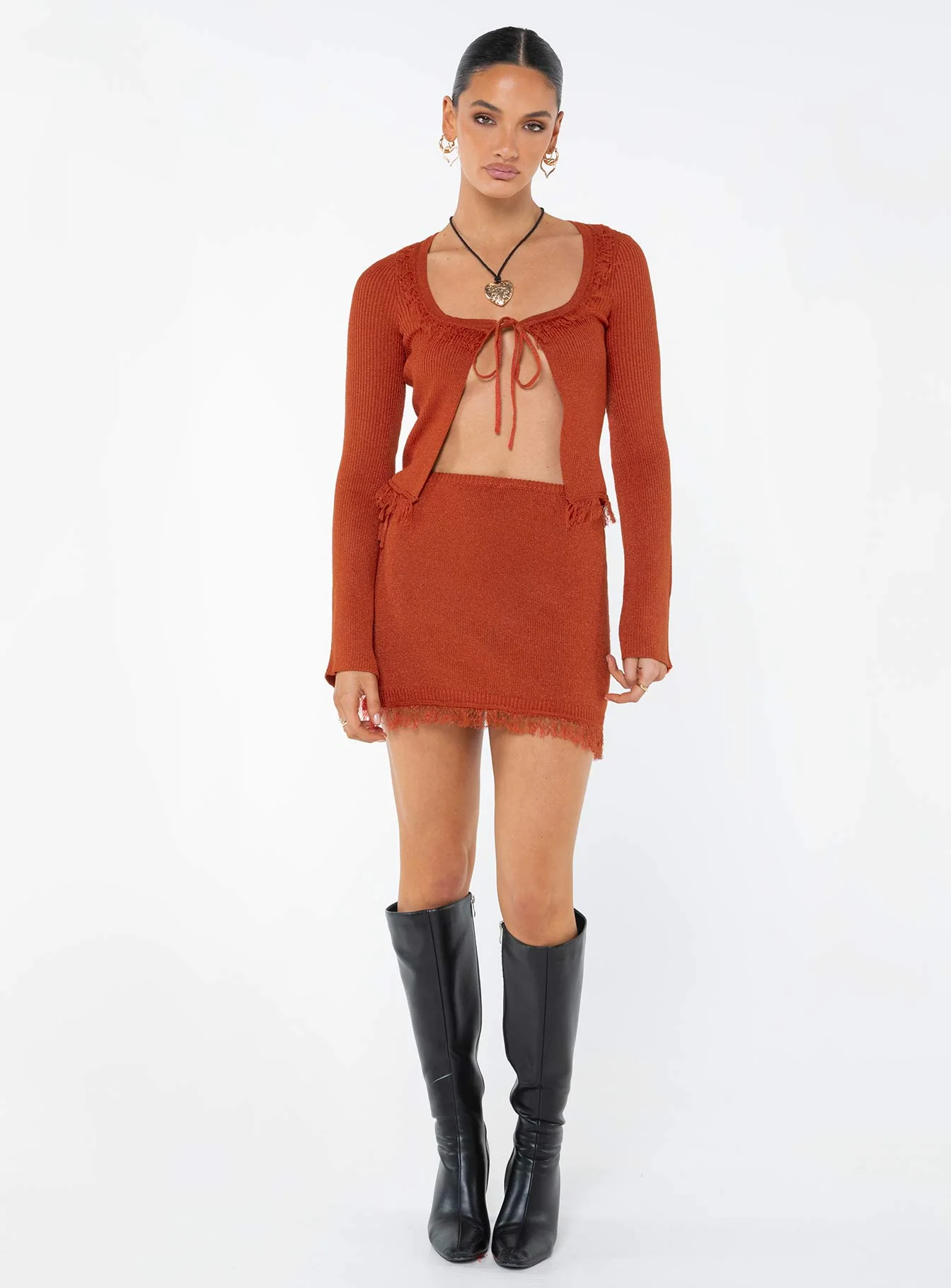 Banita Mini Skirt Red