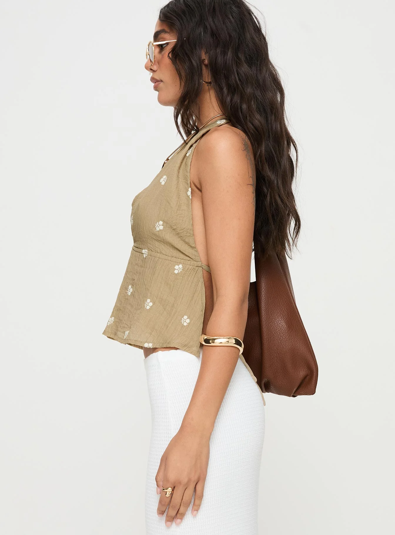 Zachariah Halter Top Brown
