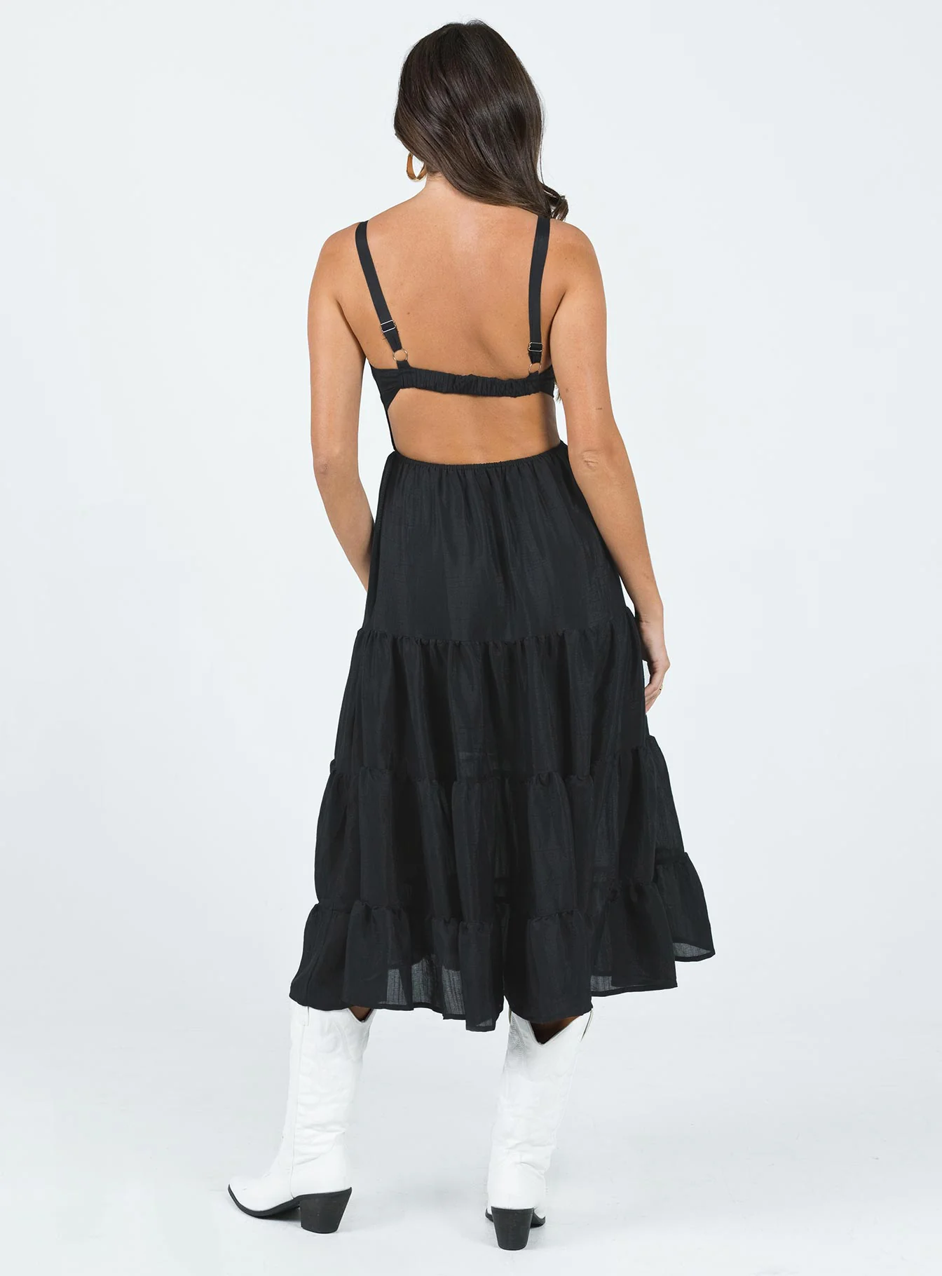 Joella Midi Dress Black