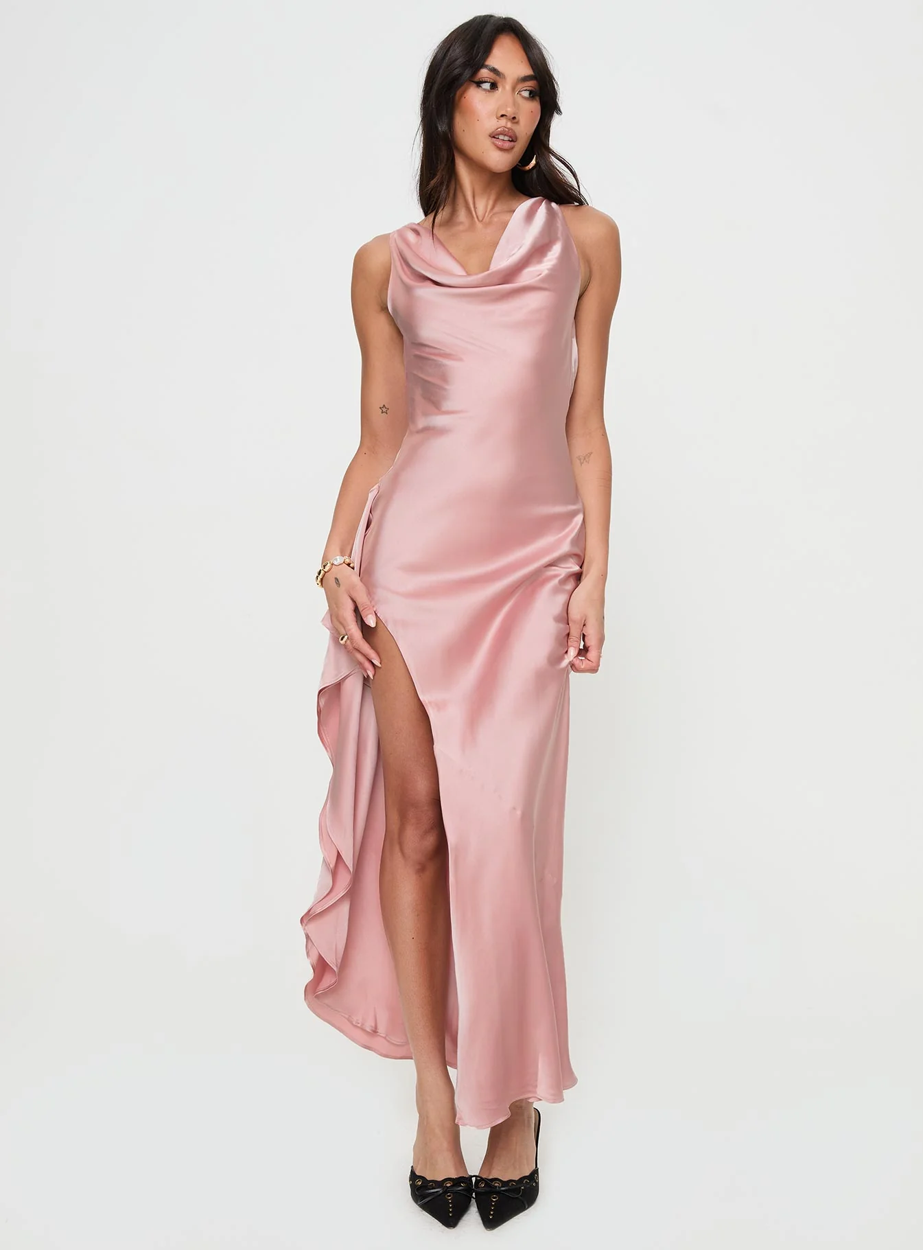 Hold Me Tight Maxi Dress Pink