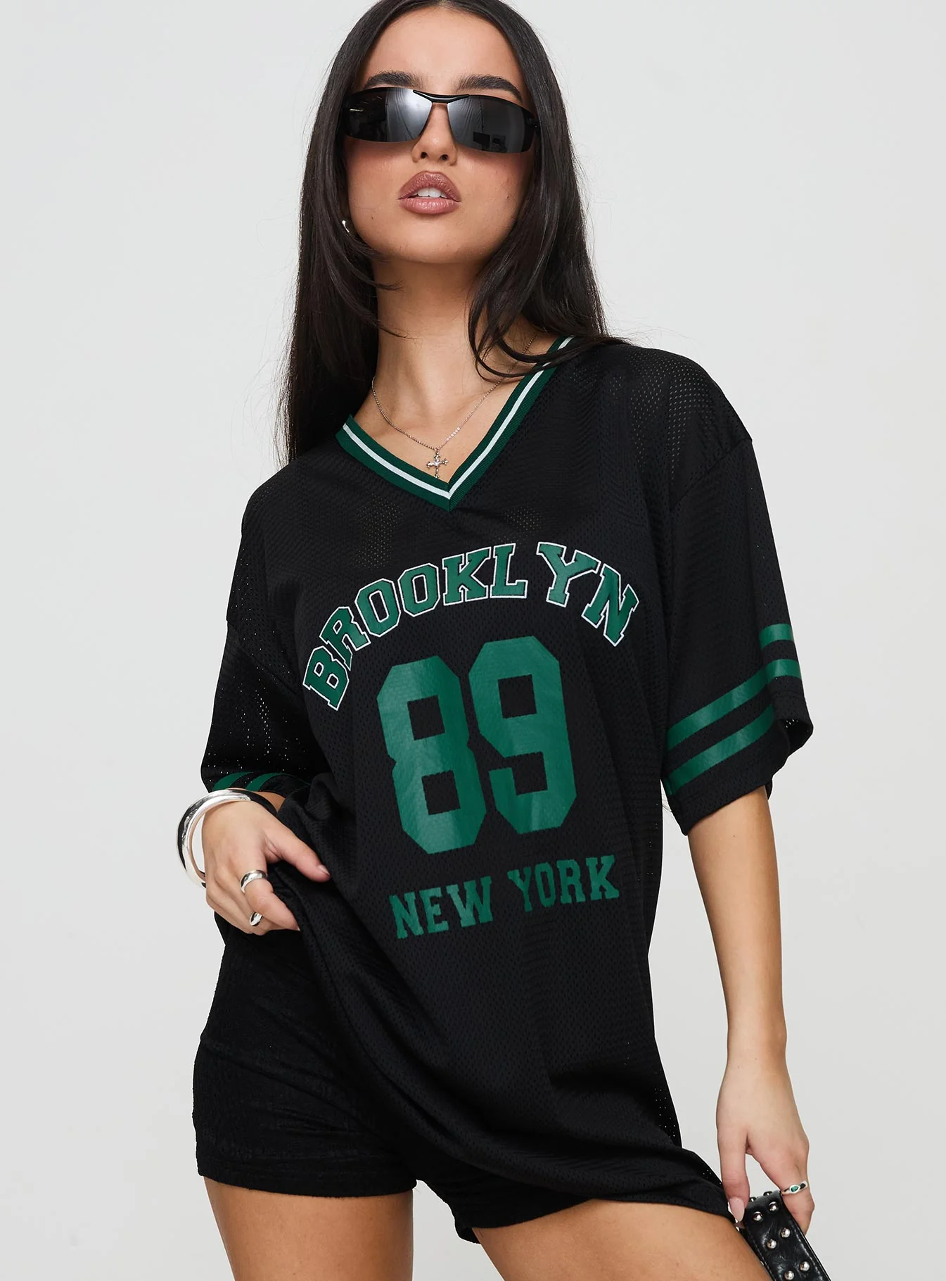 Michail Jersey Mini Dress Green