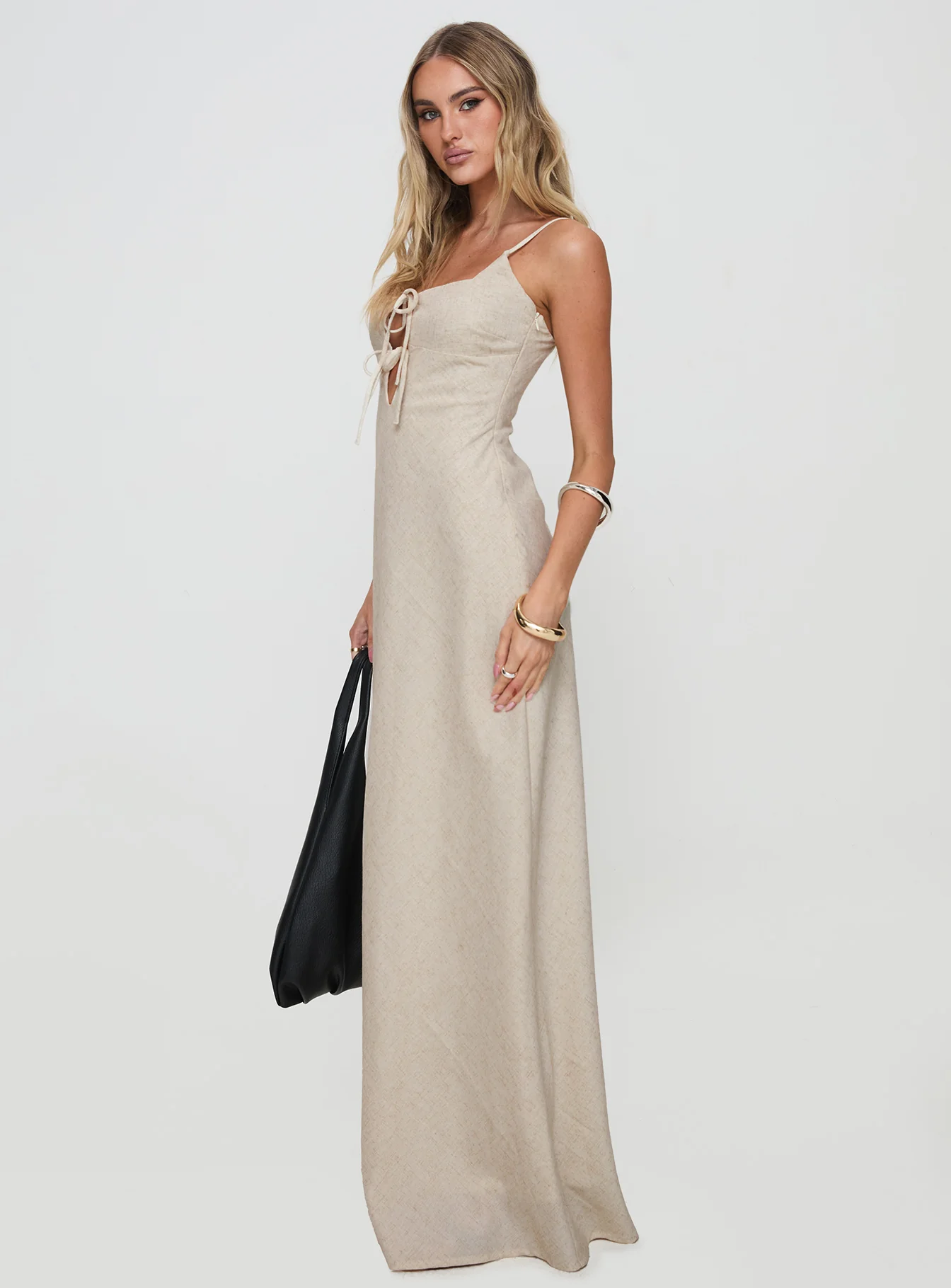 Seraphia Maxi Dress Beige