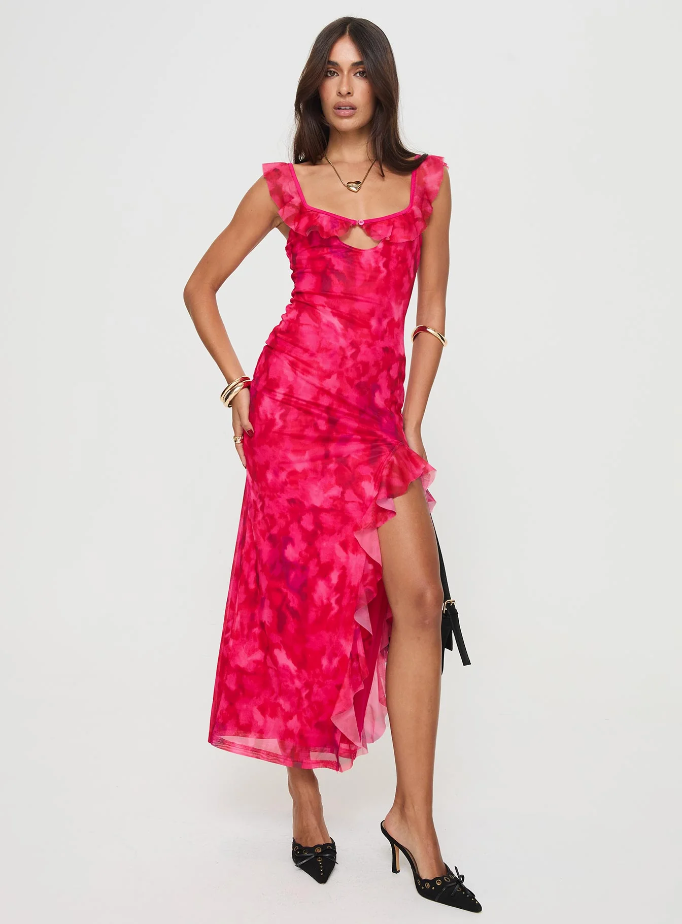 Ceri Maxi Dress Pink