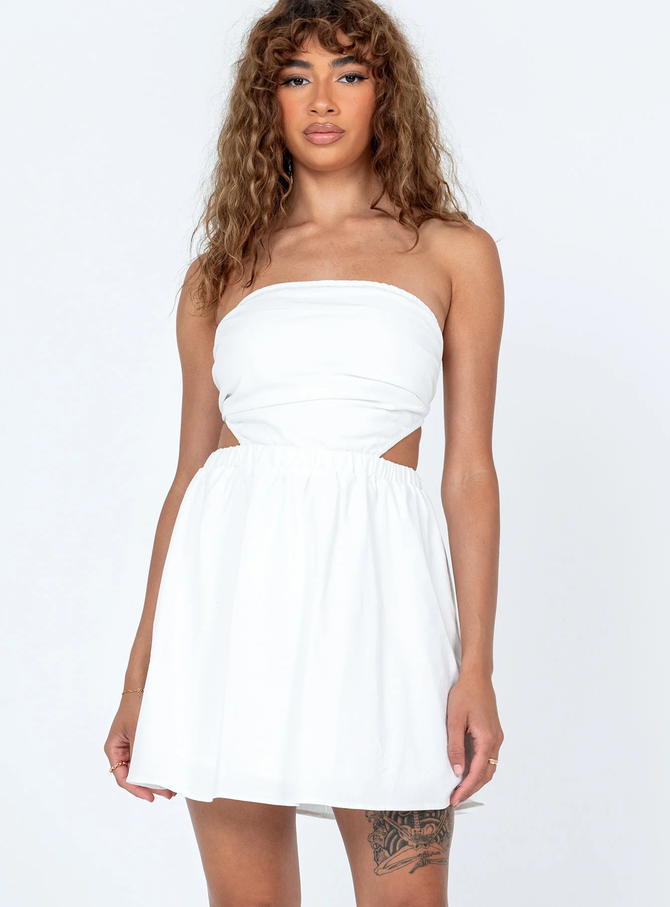 Jody Mini Dress White