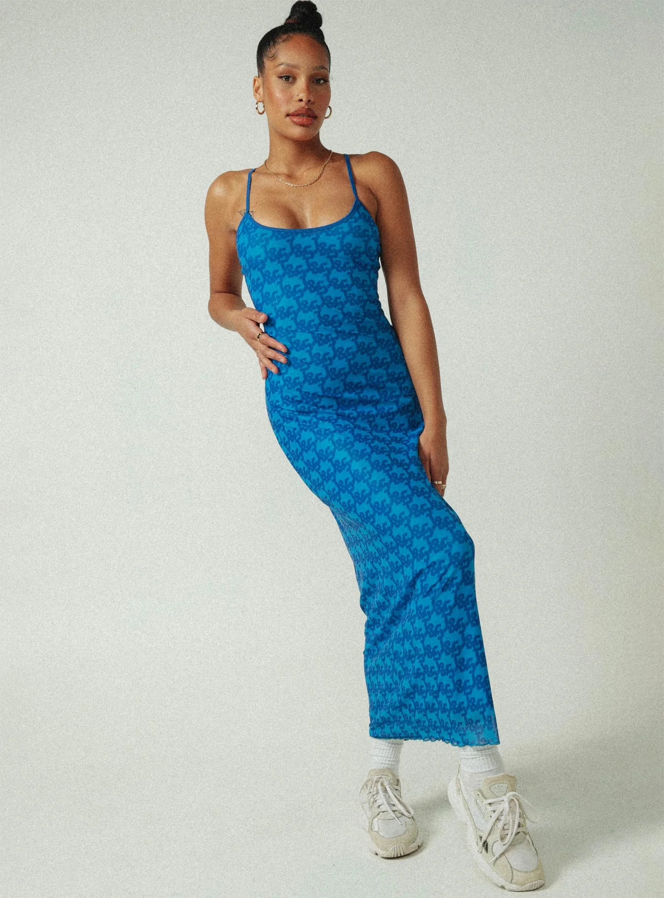 JGR & STN Cassie Maxi Dress Blue