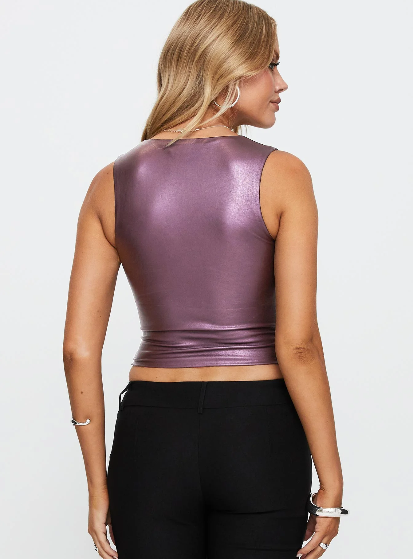 Two To Tango Top Purple