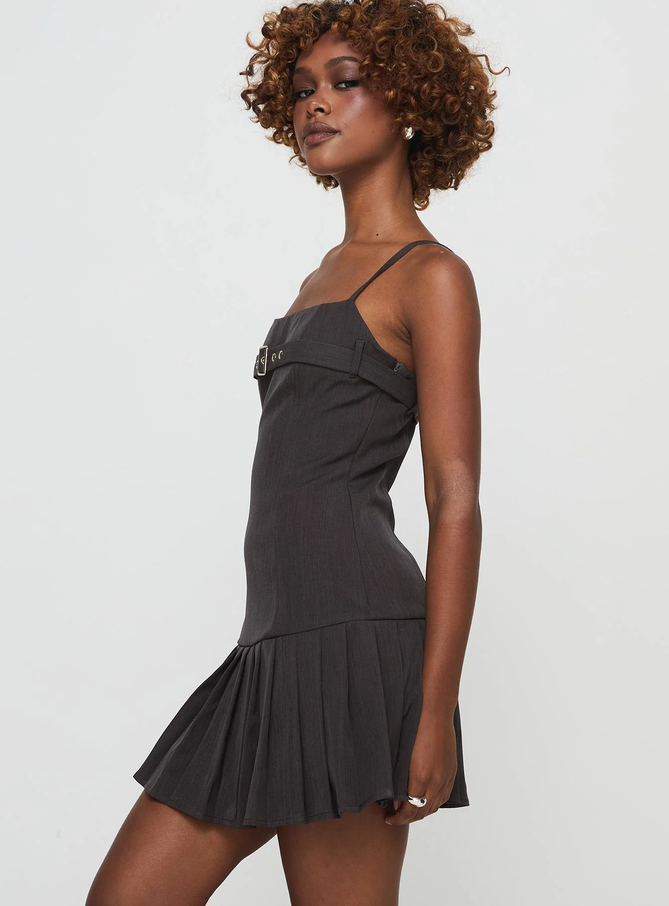 Valletta Mini Dress Slate