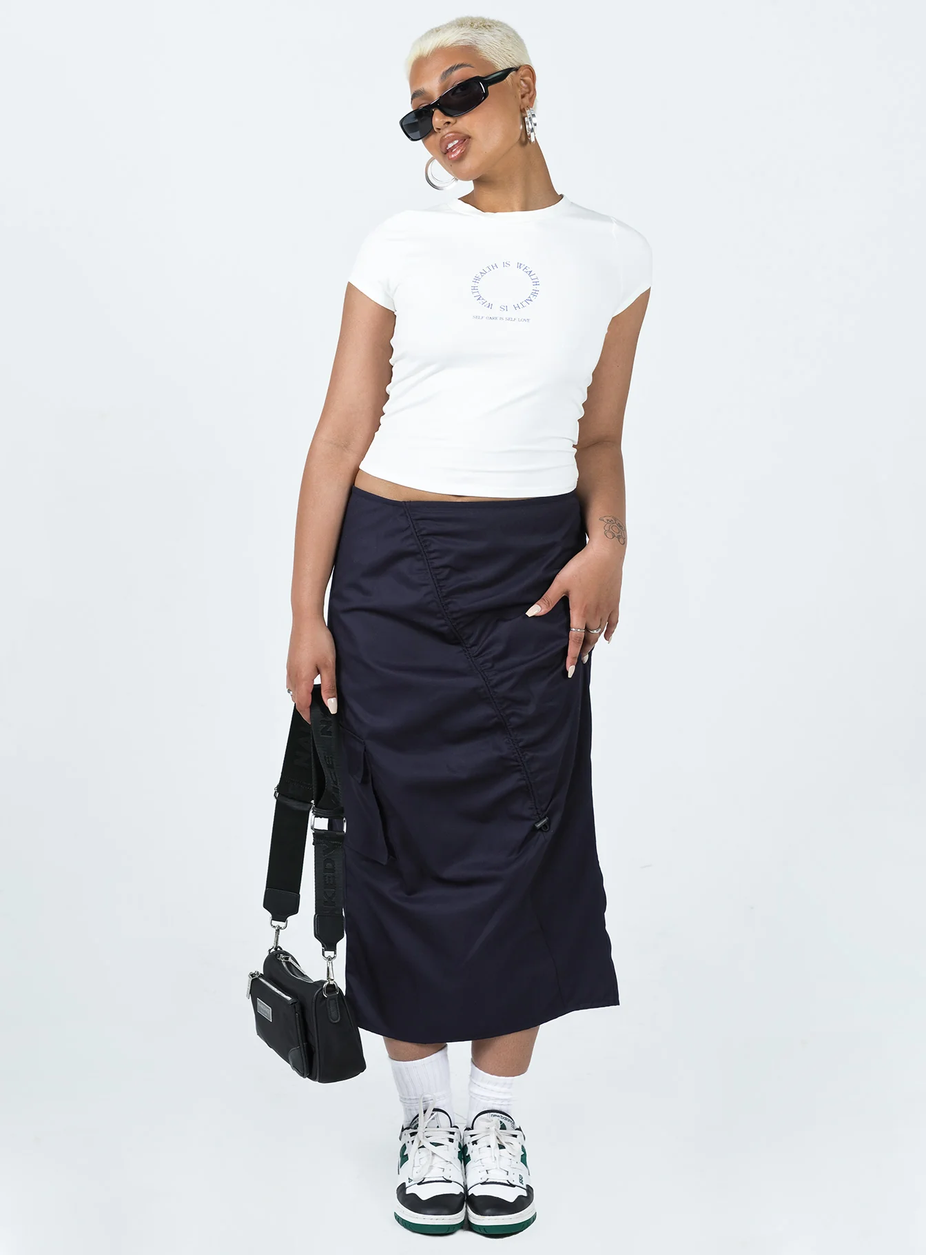 Motel Enore Skirt Navy