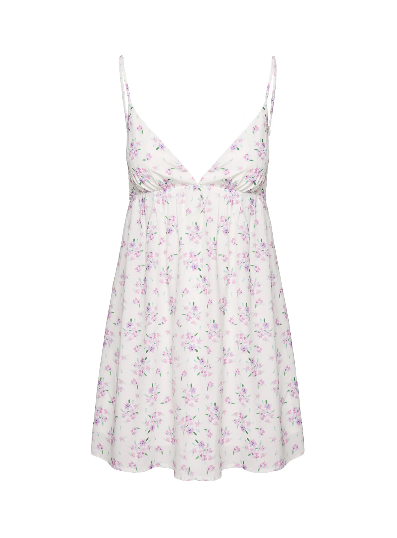 Koko Mini Dress Cream Floral