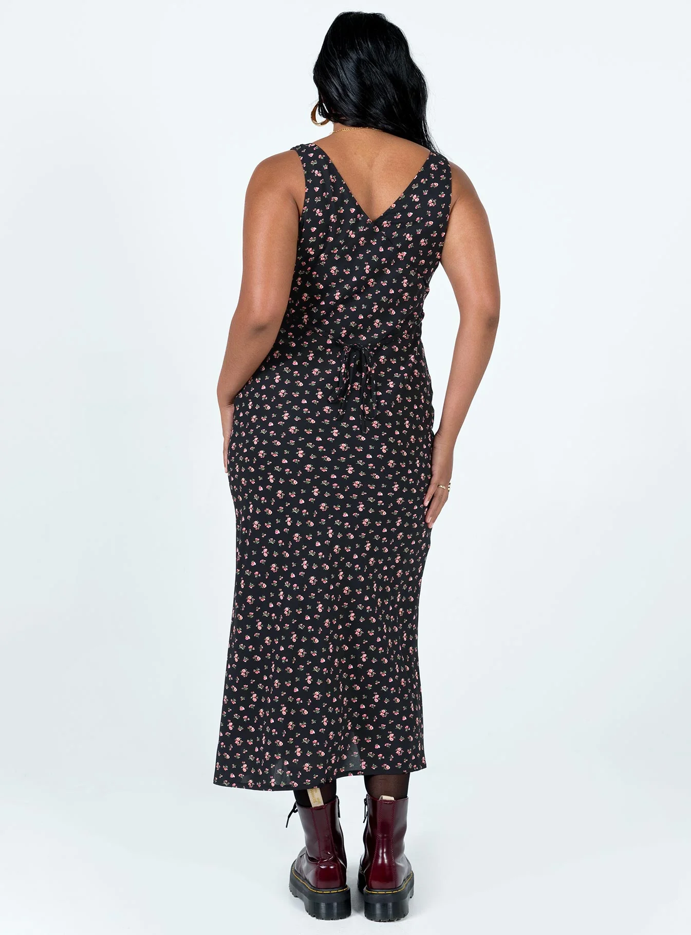 Sariah Midi Dress Black