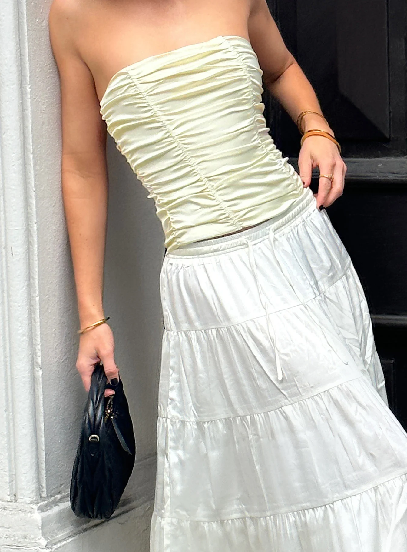 Island Bodice Top Cream