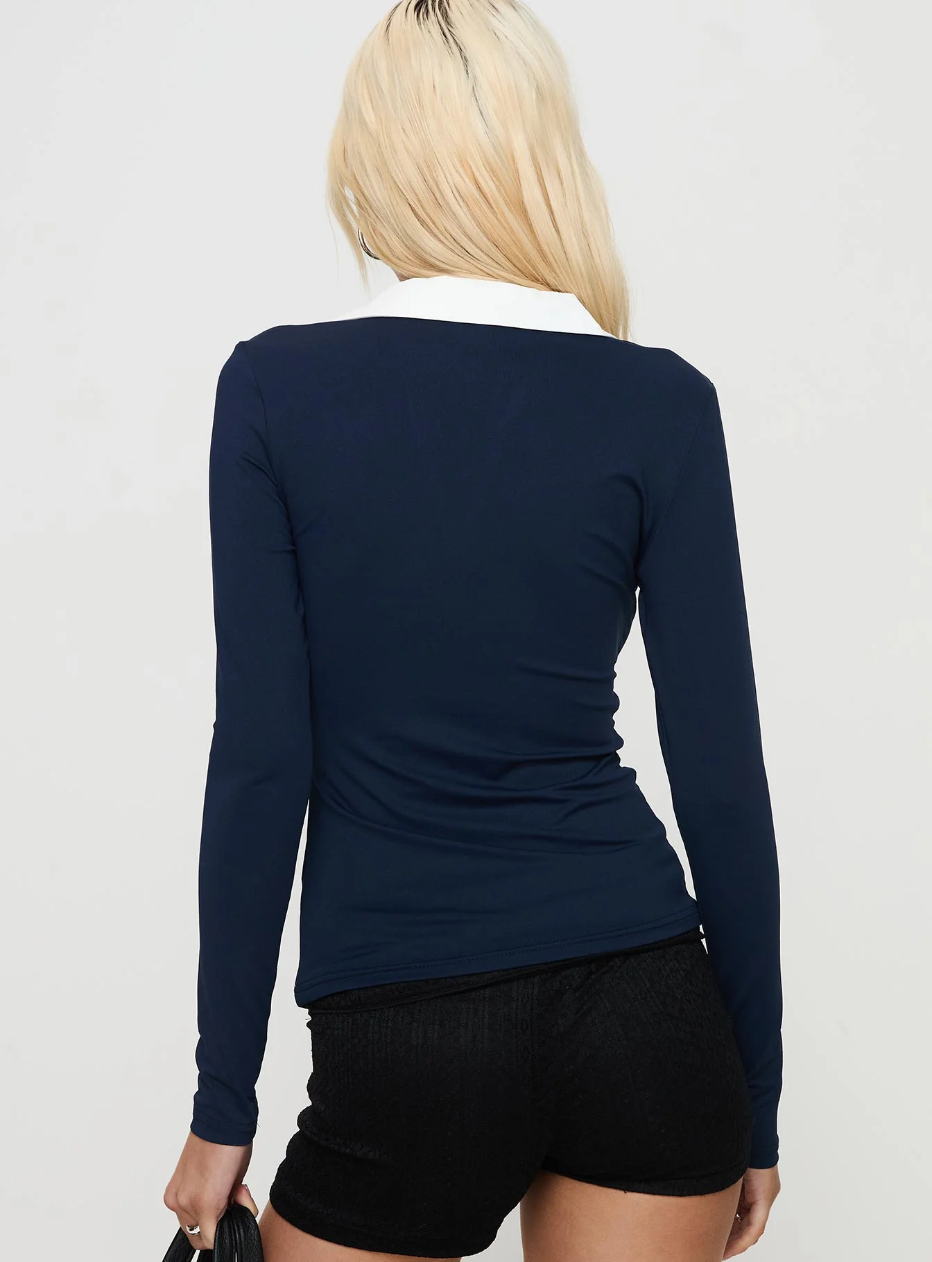 Challenger Long Sleeve Top Navy