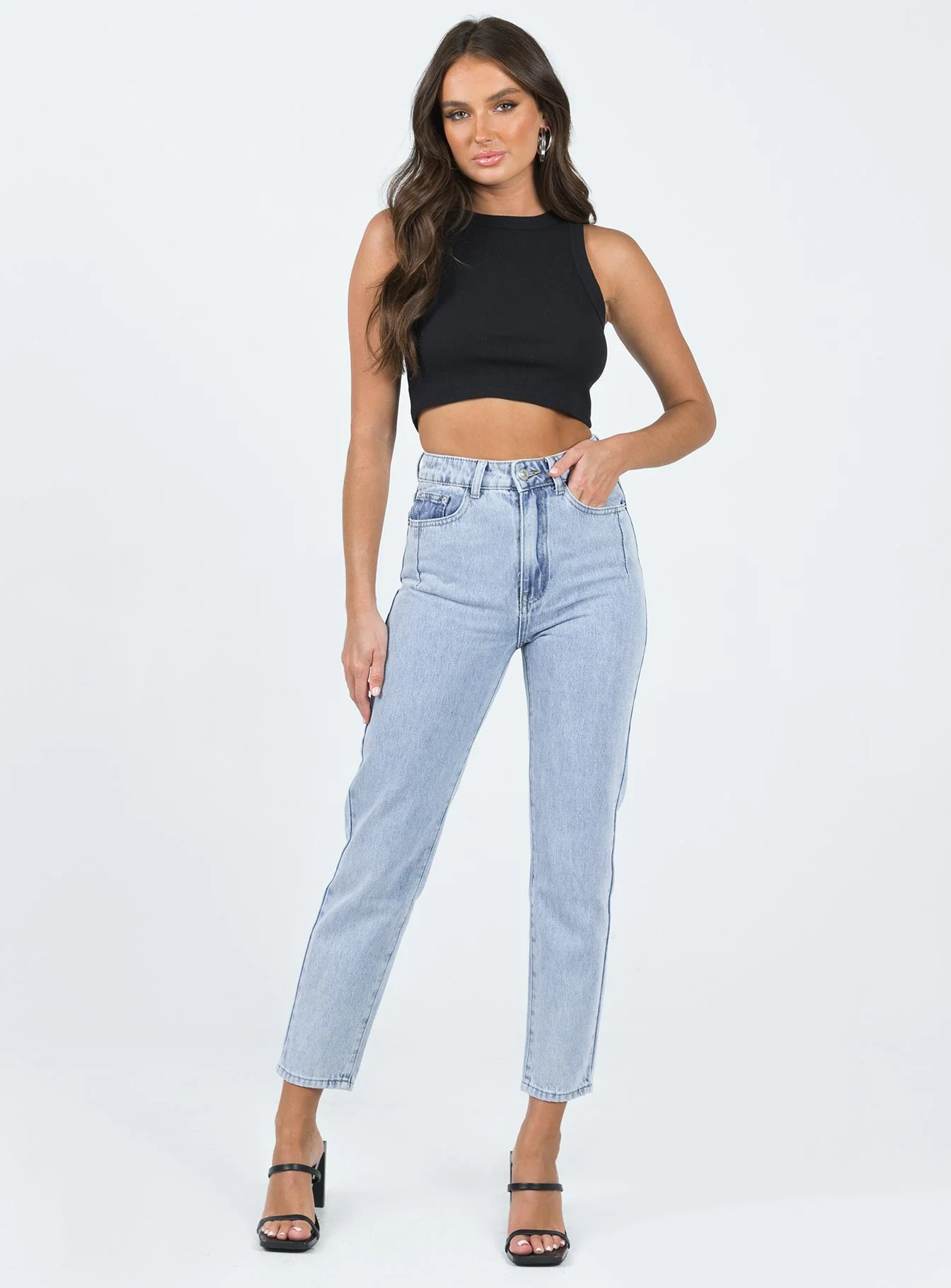 Curzon Mom Jeans Denim