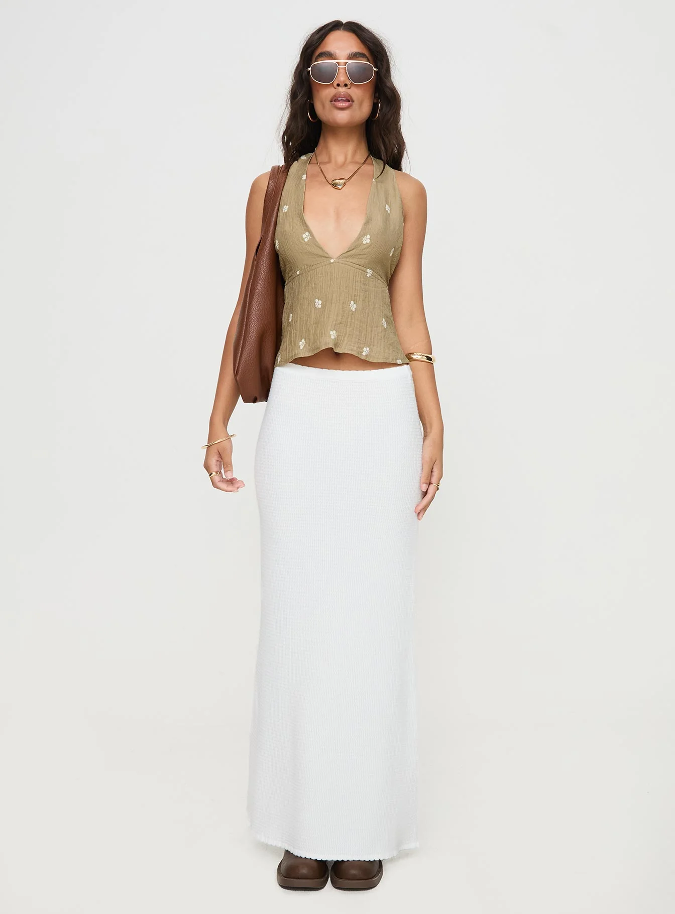 Zachariah Halter Top Brown