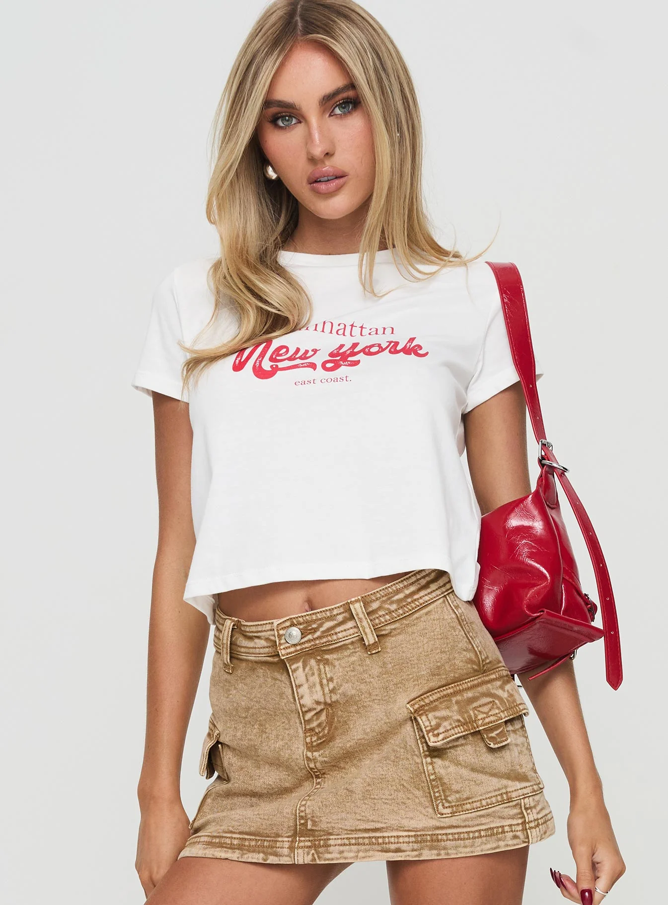 East Coast Nyc Tee White