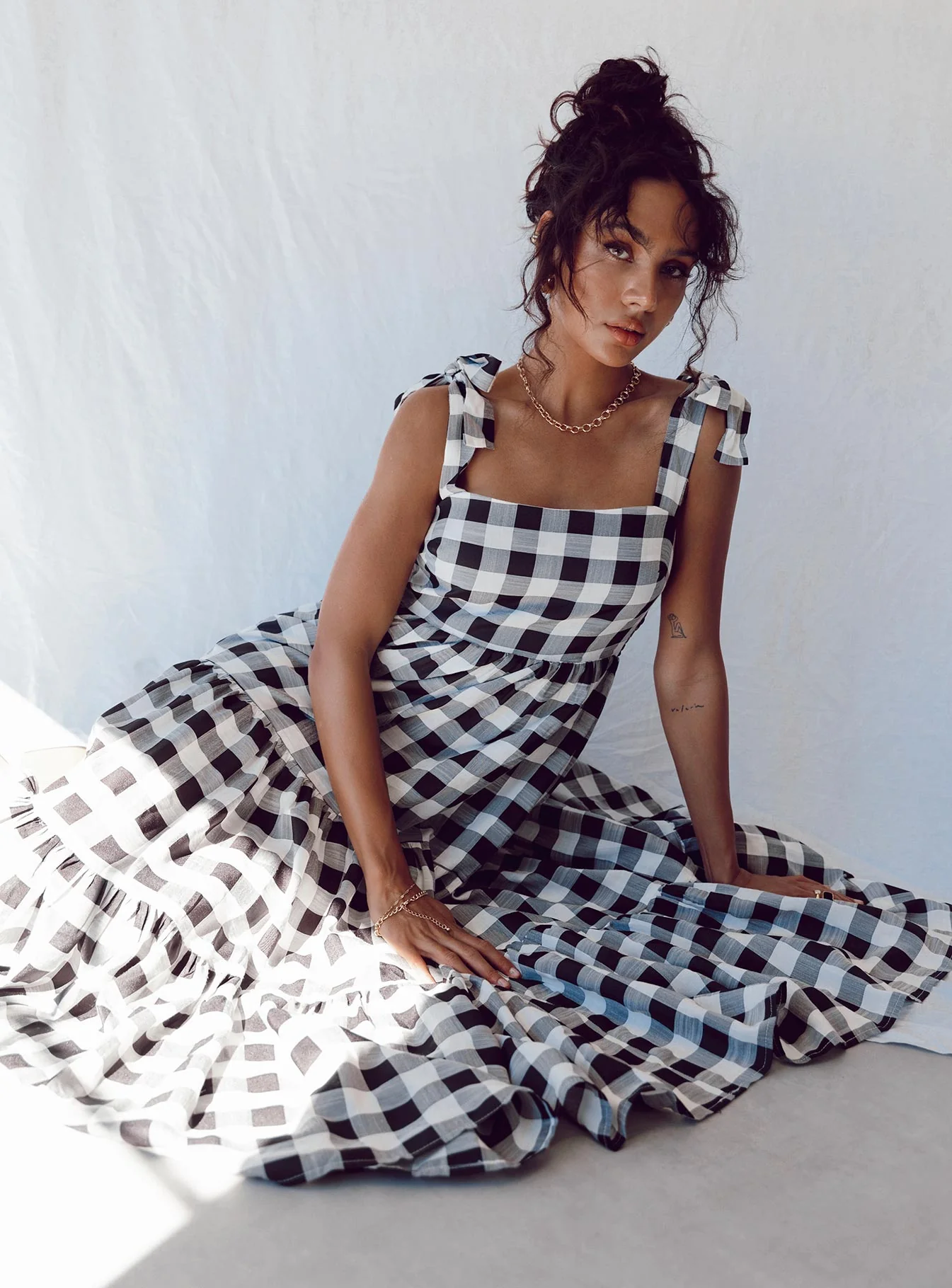 Rae Midi Dress Black