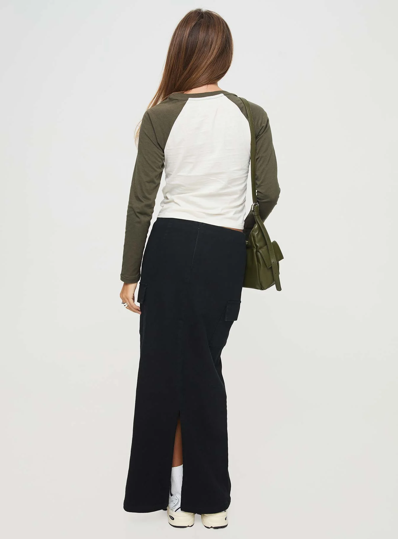 My Girl Maxi Skirt Black