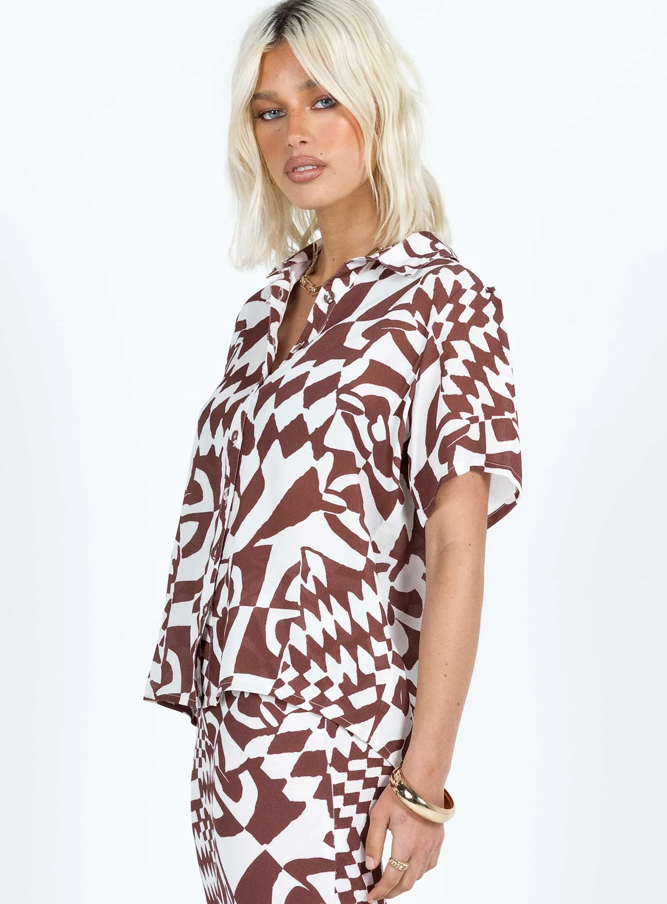 Bekka Set Brown / White