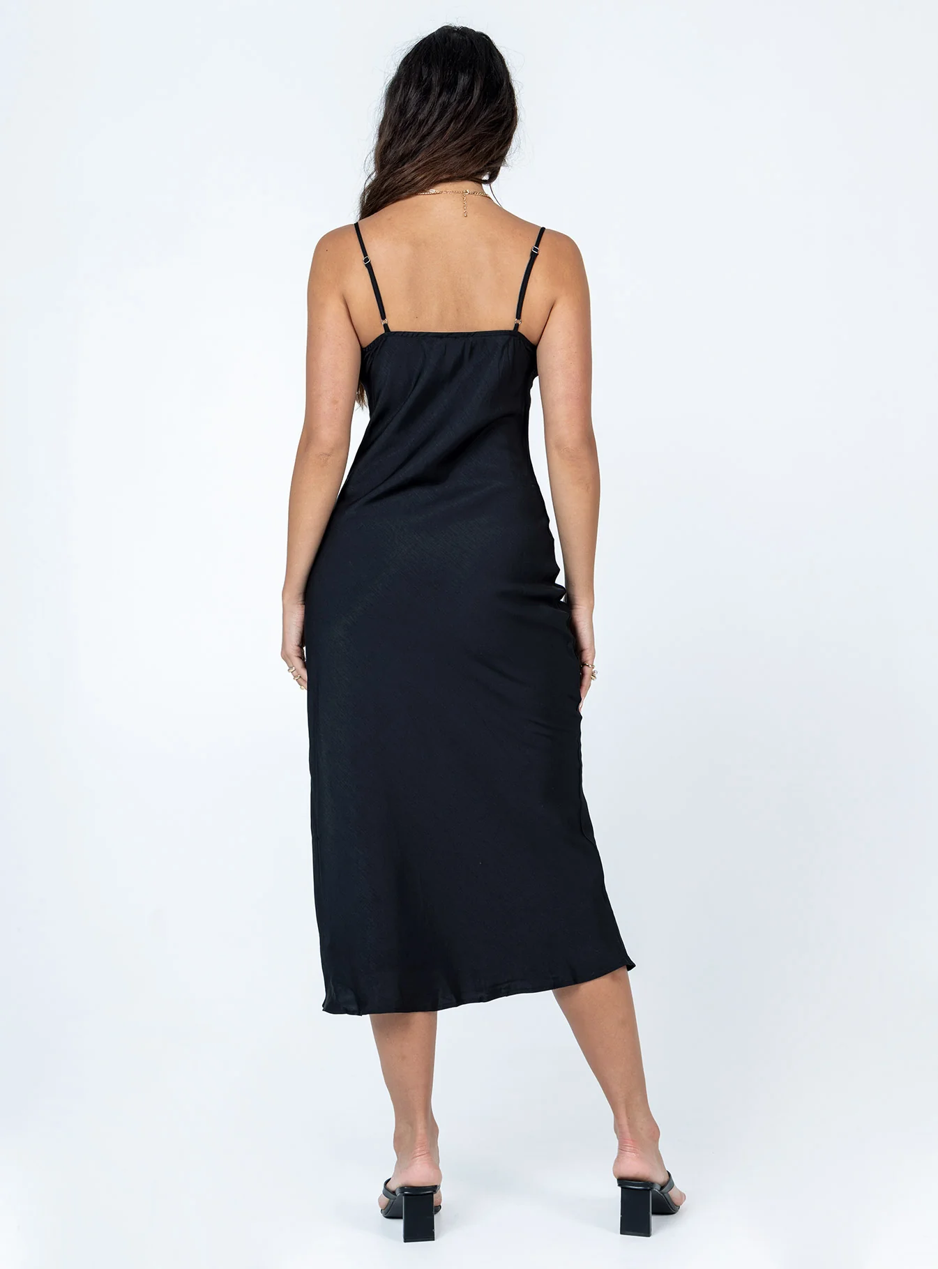 Hazel Midi Dress Black