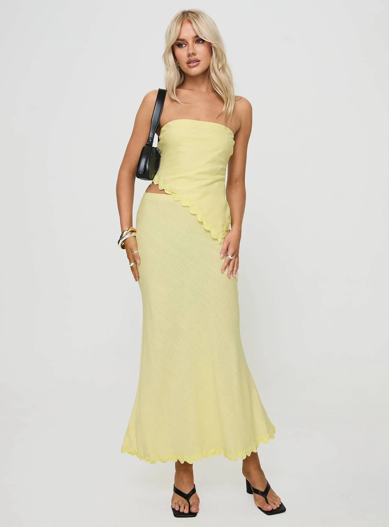 Silvershore Maxi Skirt Yellow