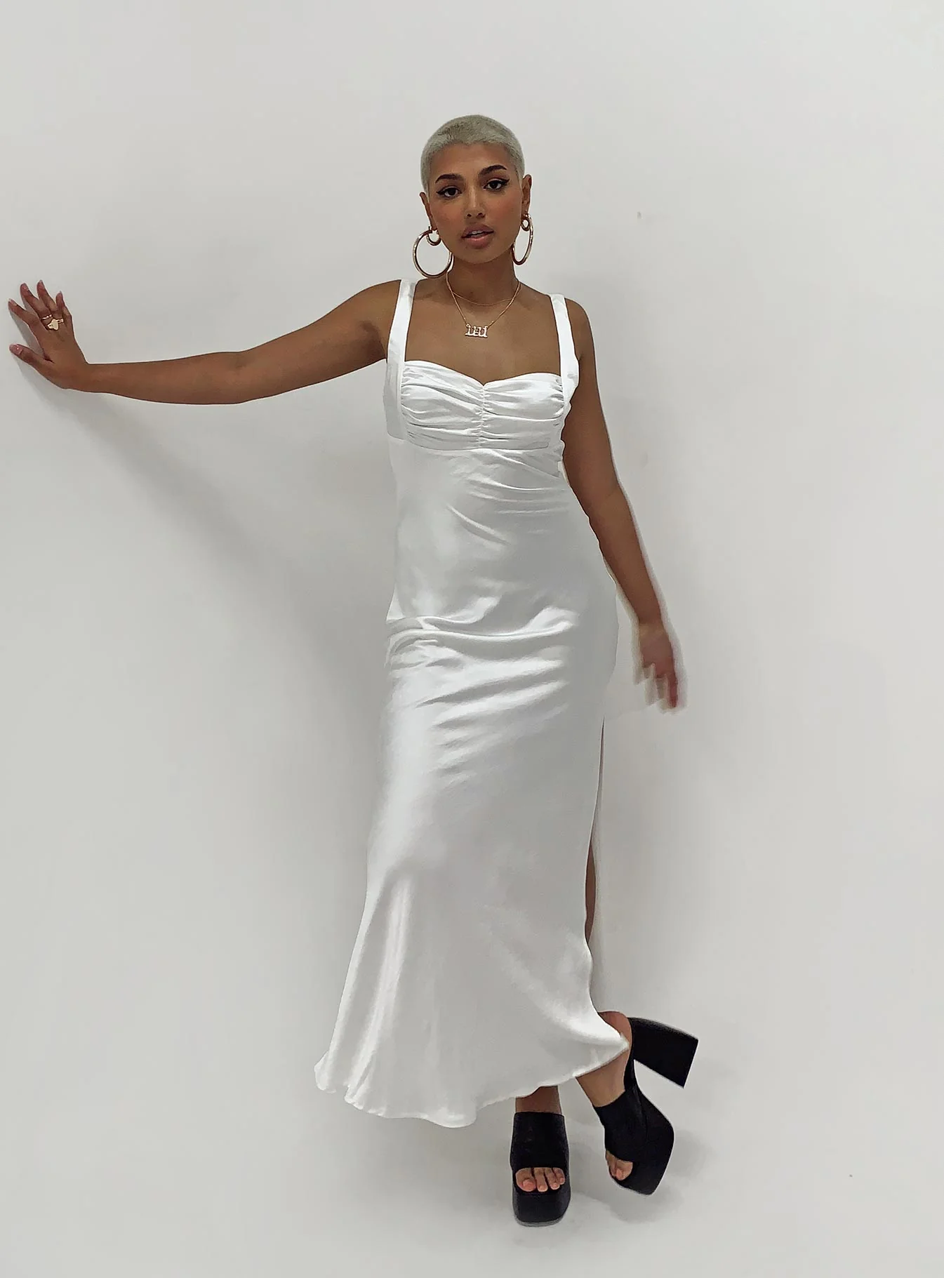 Emma Jane Maxi Dress White