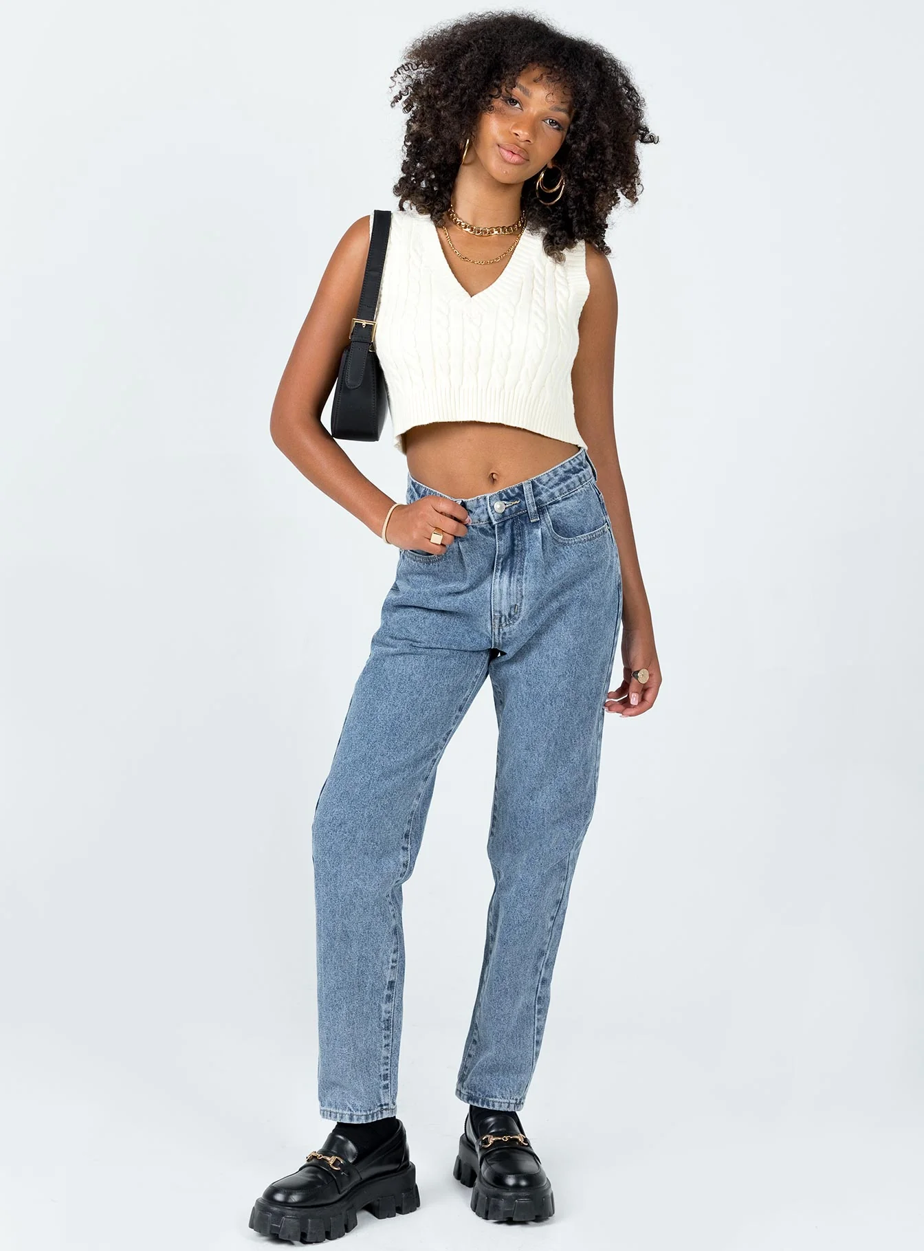 Tulum Straight Leg Denim Jeans