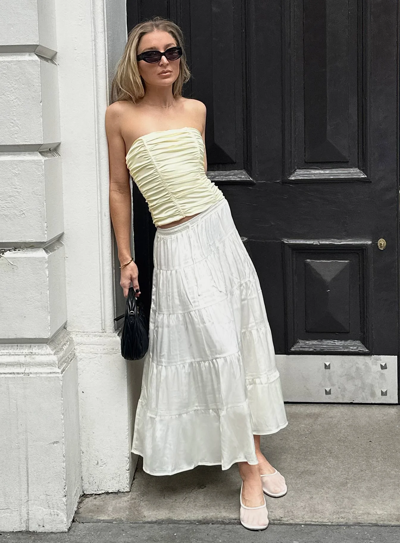 Island Bodice Top Cream