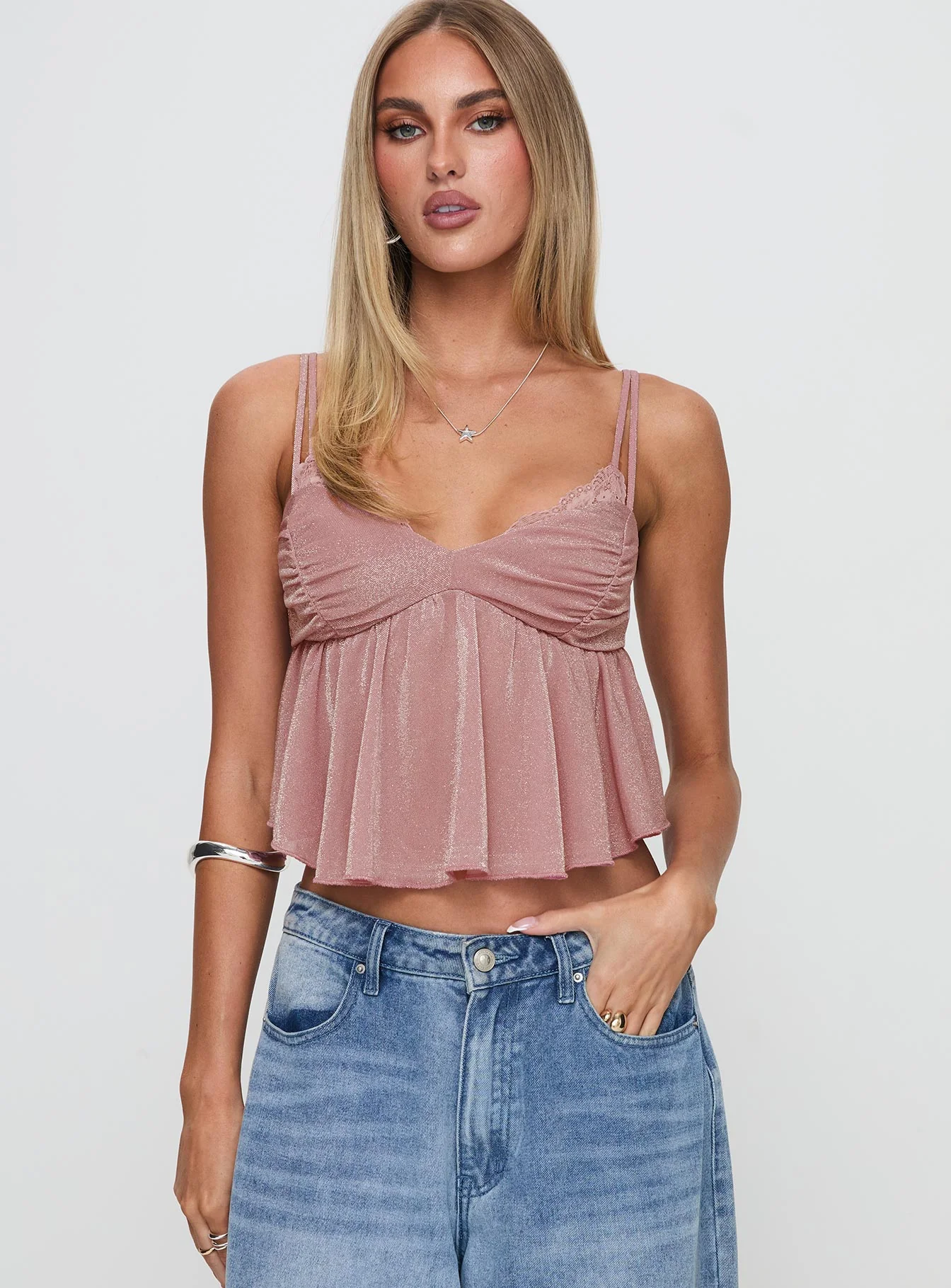 Corella Top Mauve