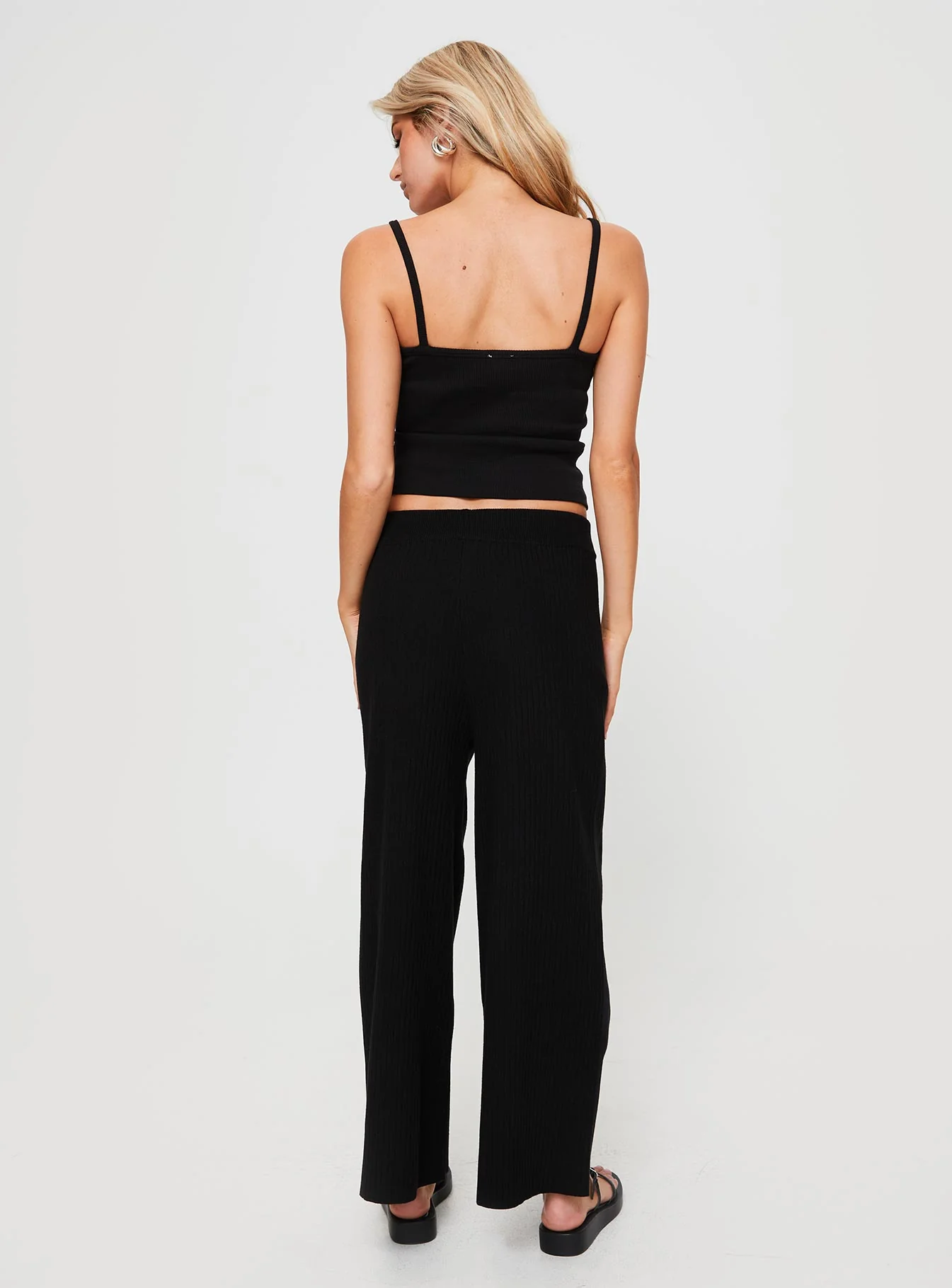 Talanie Knit Pants Black
