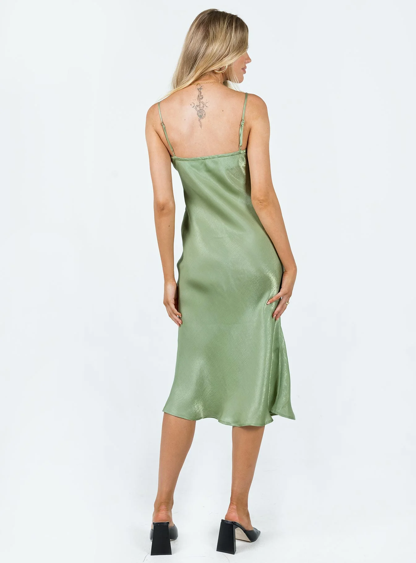 Varese Midi Dress Green