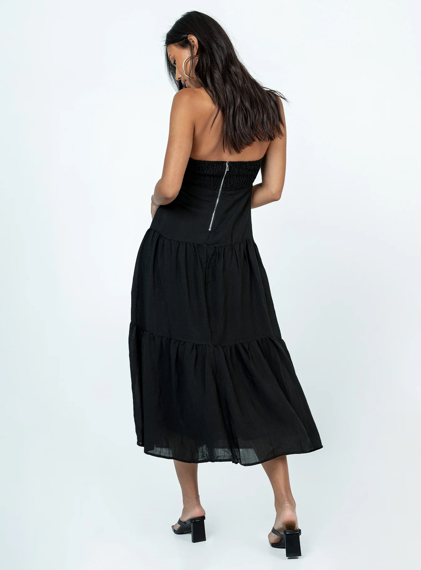 Allie Midi Dress Black