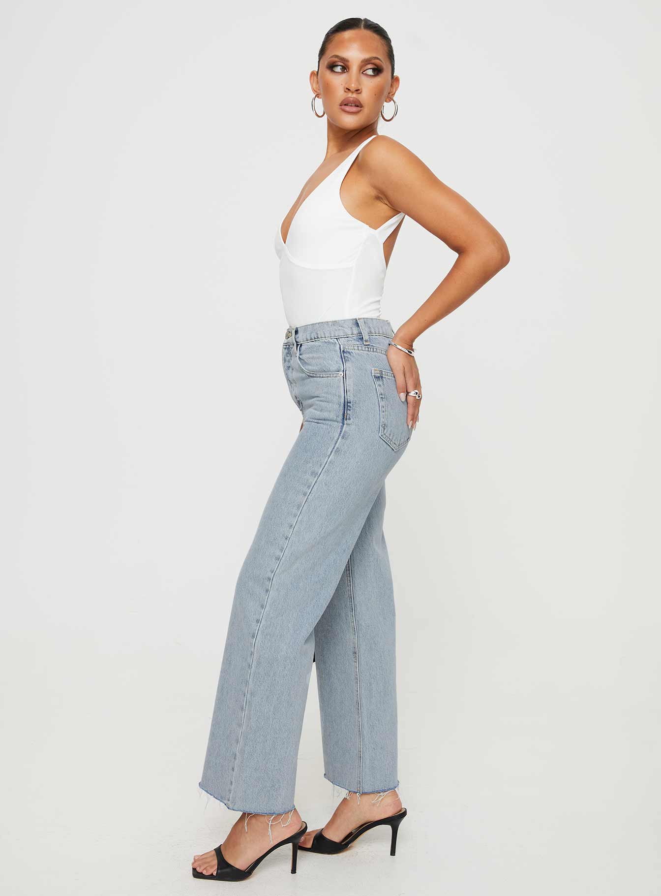 Fawcett Jeans Light Wash Denim Tall