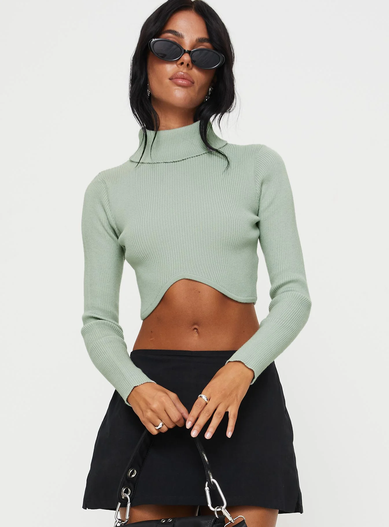 Caplick Long Sleeve Top Green