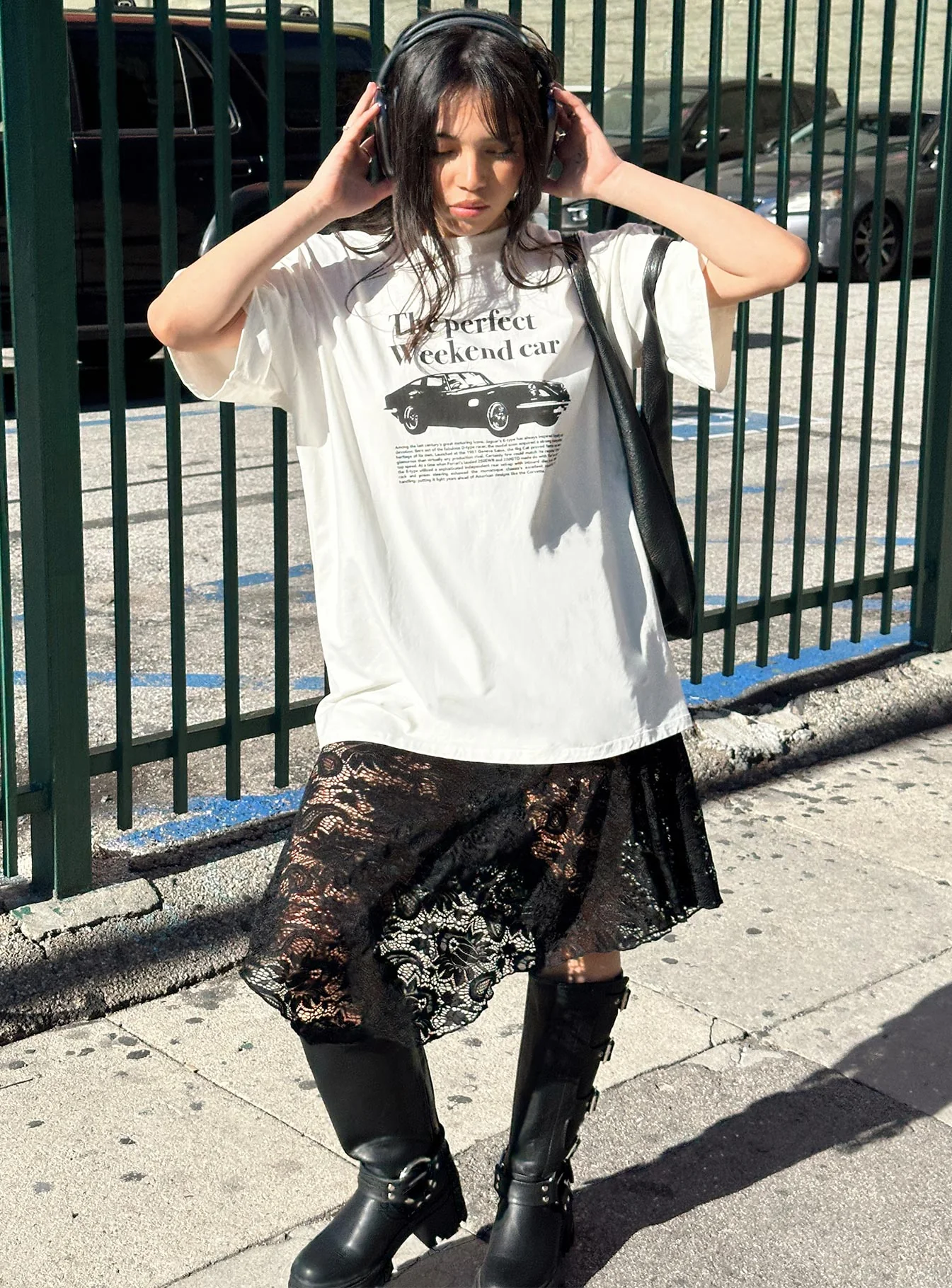 Vana Midi Skirt Jet Black