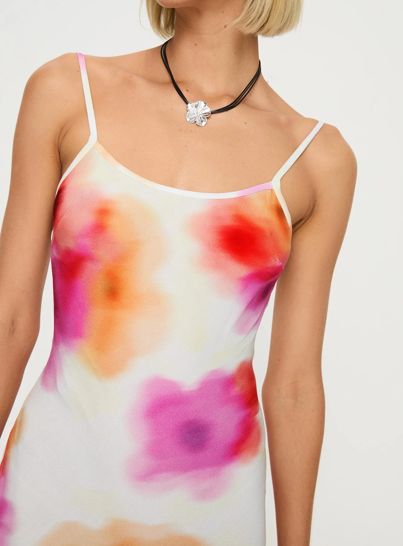 Luncheon Maxi Dress Pink Multi