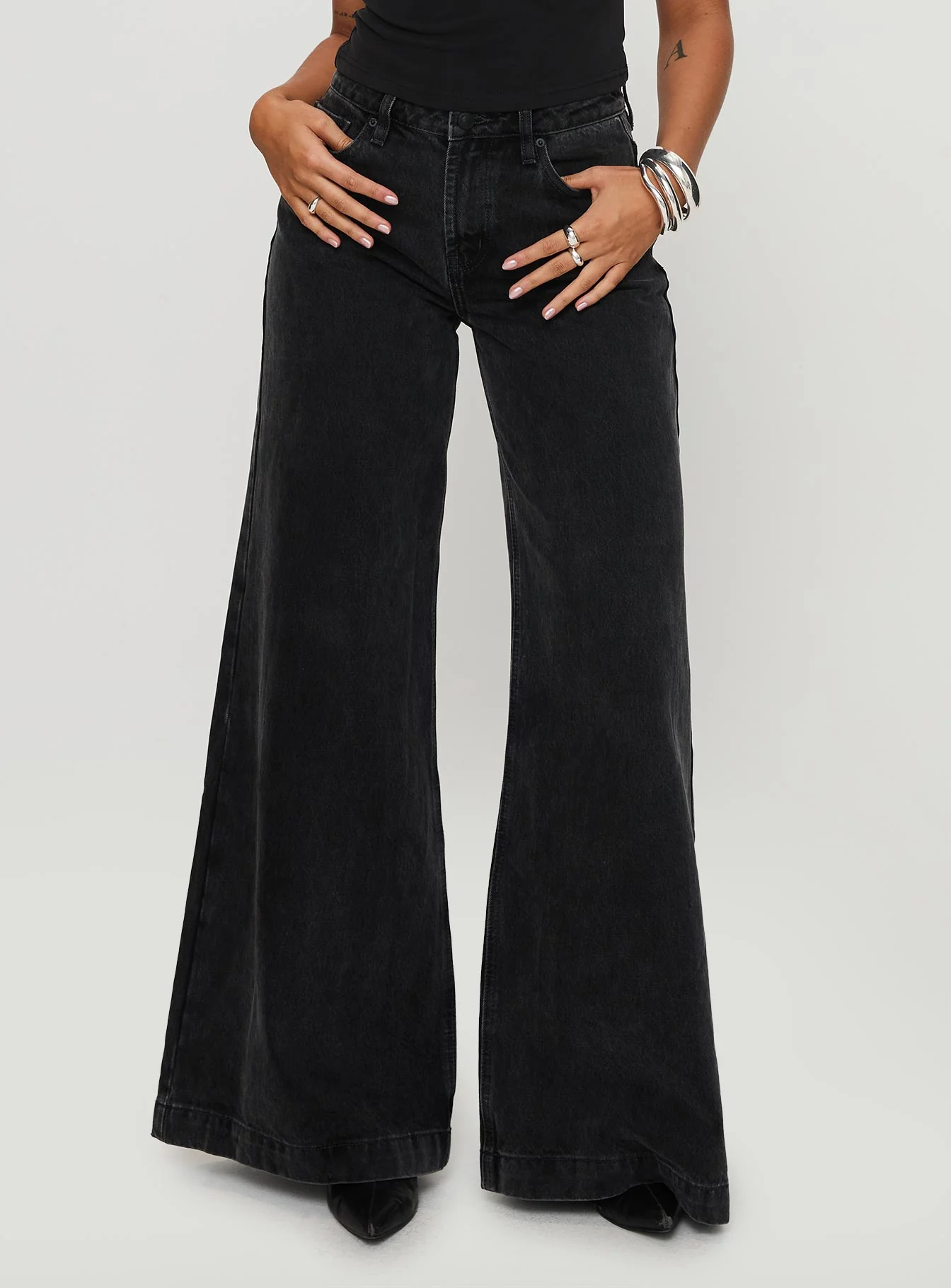 Toby Low Ultra Baggy Jean Charcoal